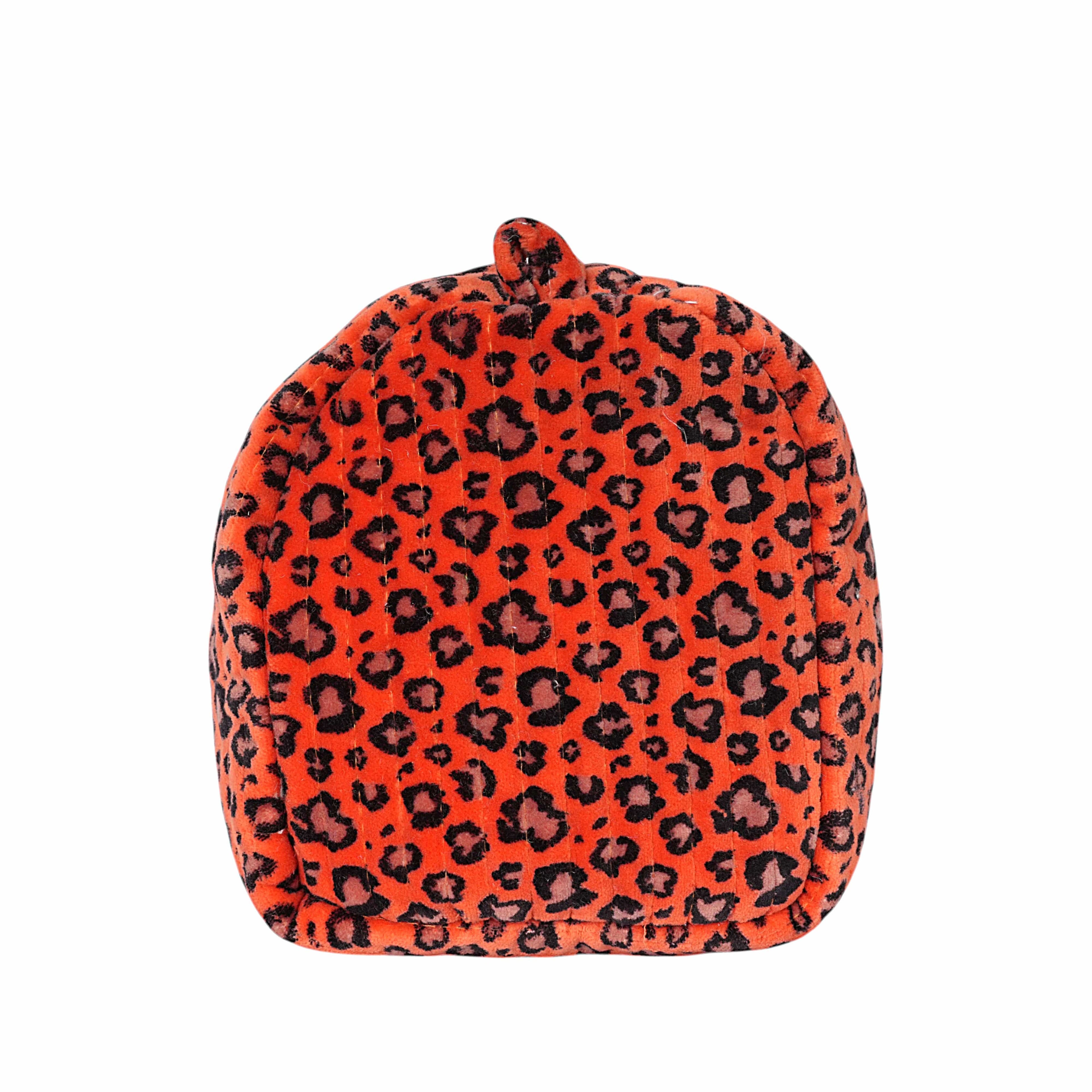 The Velvet Leopard Three Piece Travel Set — handmade quilted velvet travel pouch set, ethically made in Rajasthan, India