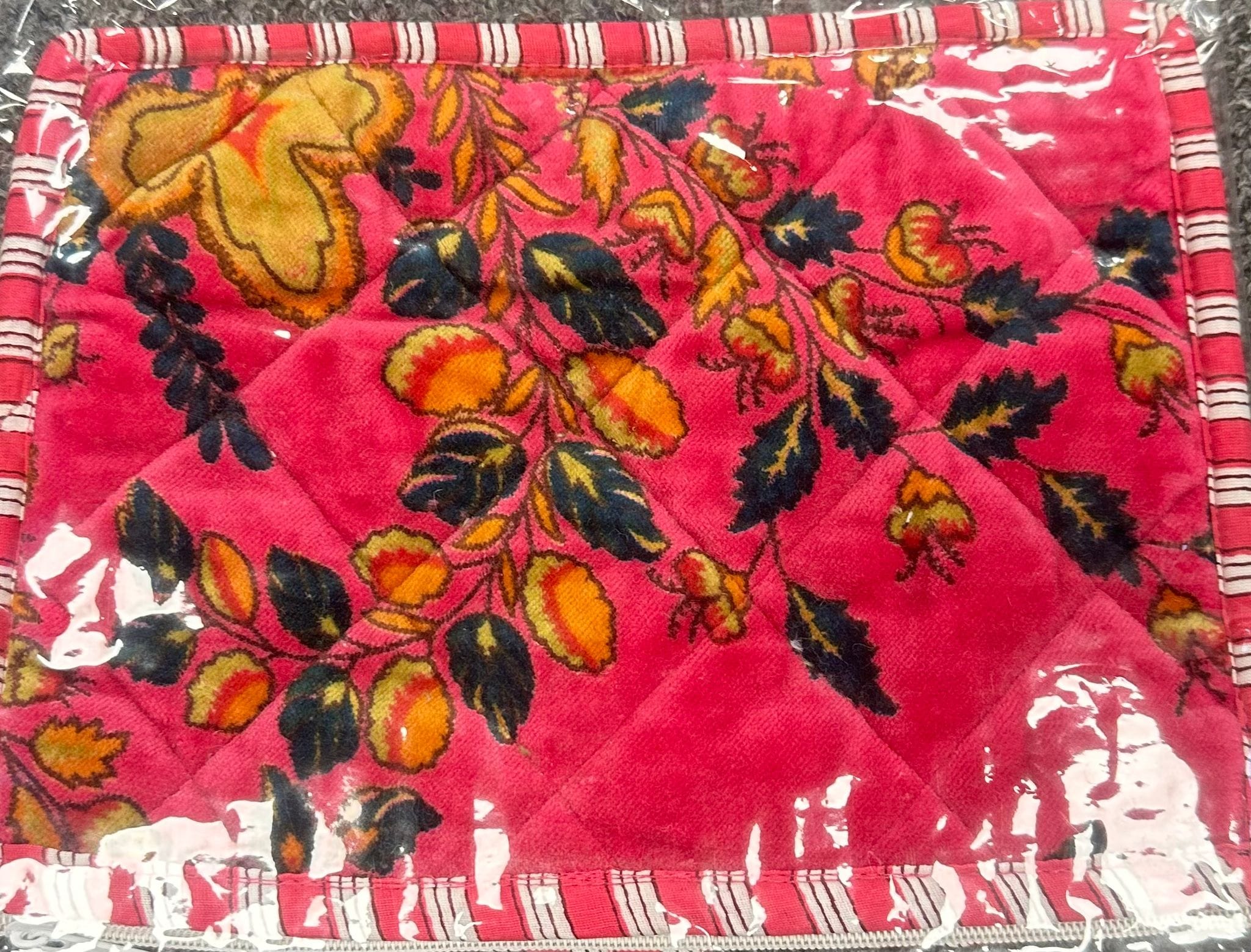 Recycled Flat Pouch — handmade hand block printed cotton pouch, ethically made in Rajasthan, India