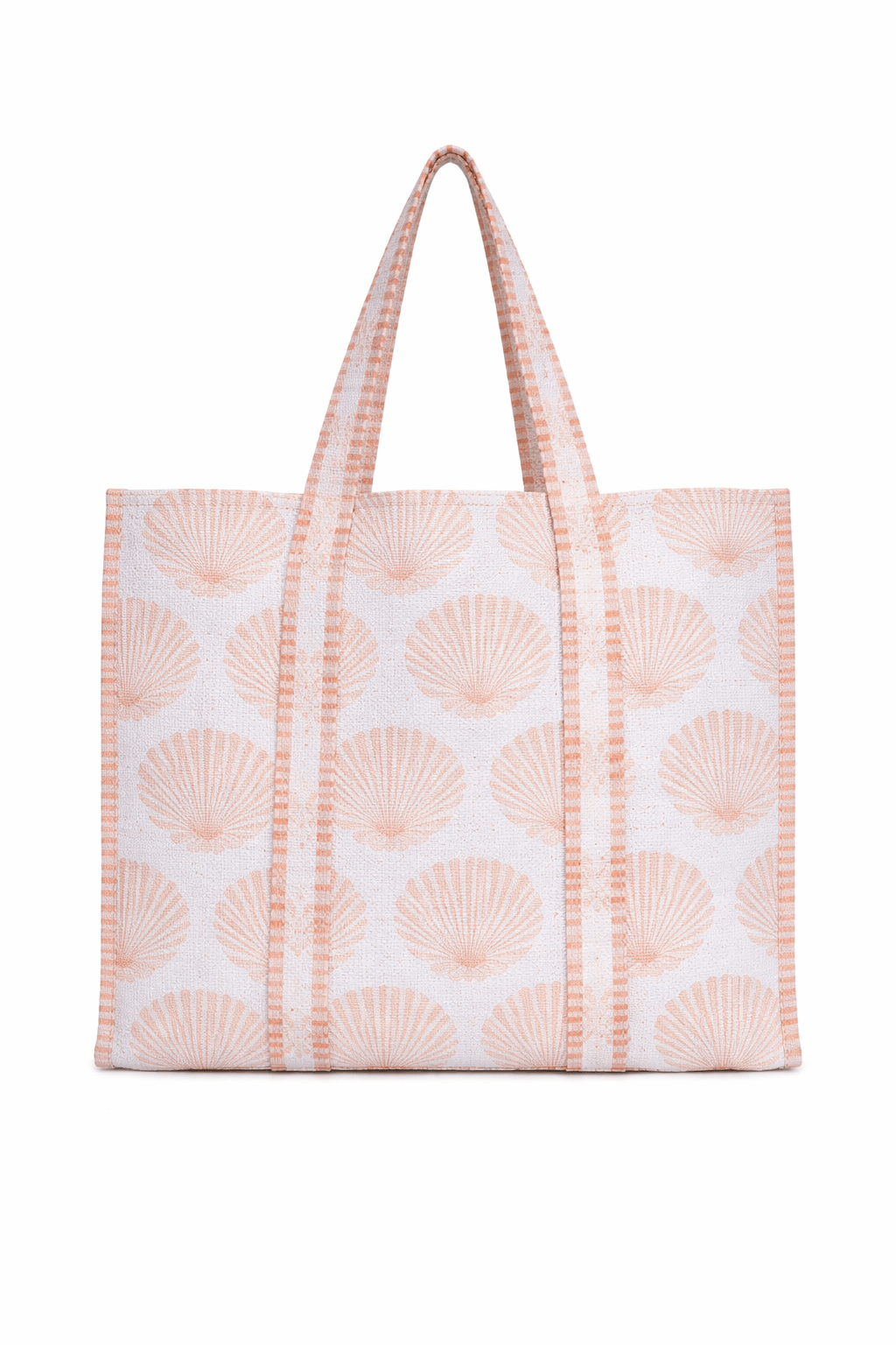 The Shell Tote — handmade hand block printed cotton tote bag, ethically made in Rajasthan, India