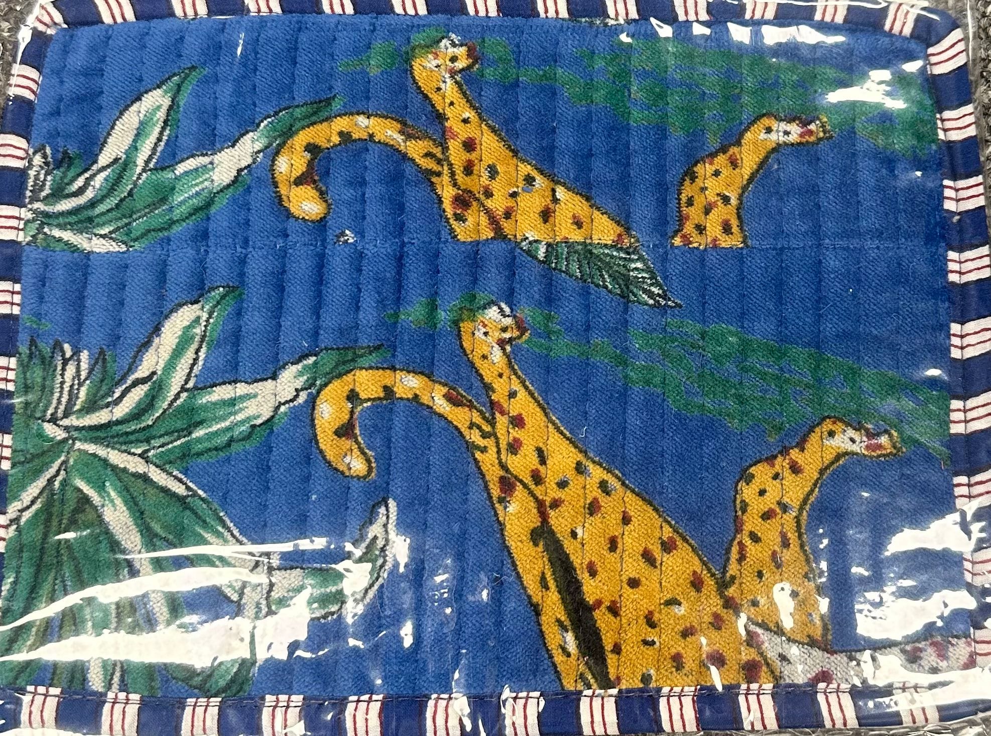 Recycled Flat Pouch — handmade hand block printed cotton pouch, ethically made in Rajasthan, India