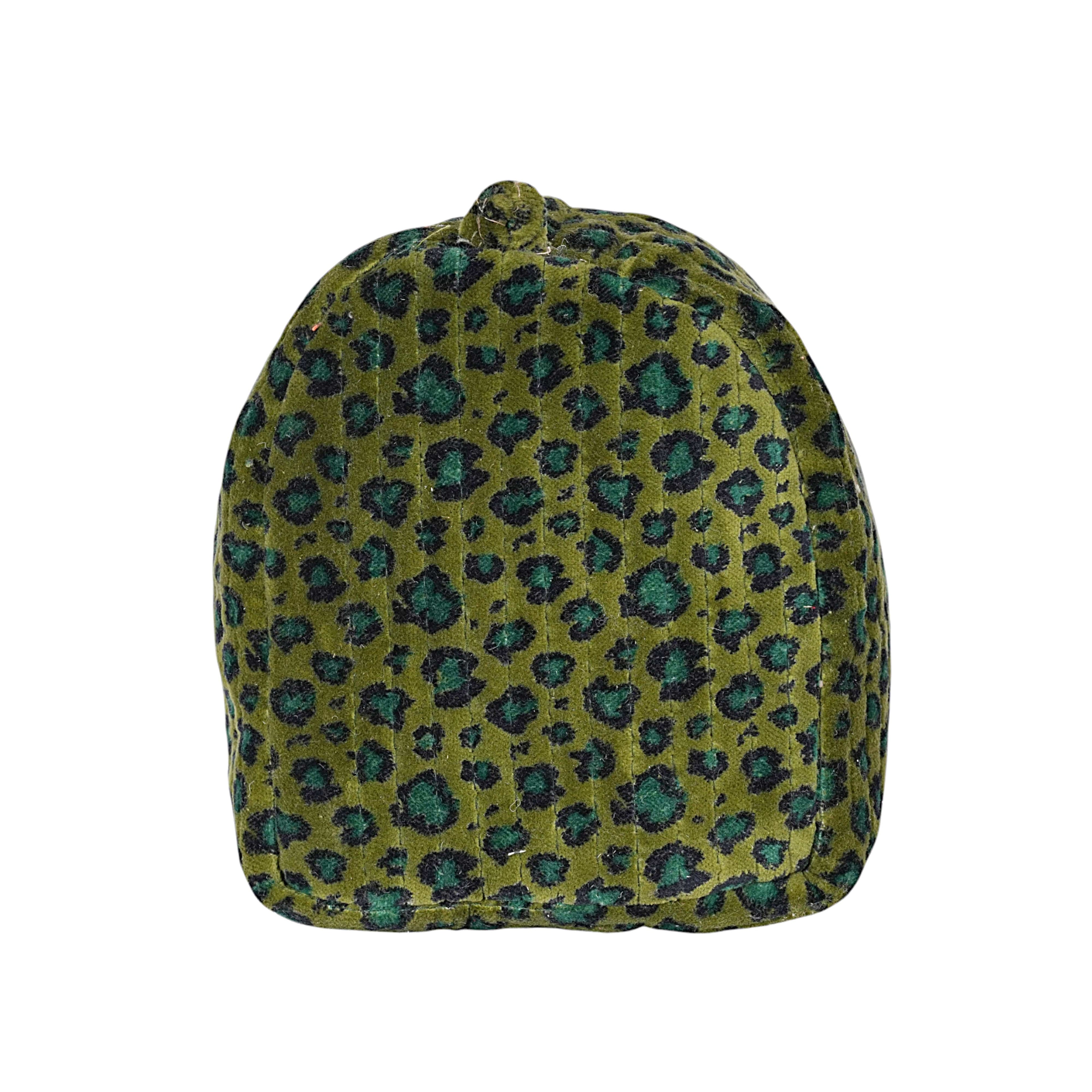 The Velvet Leopard Three Piece Travel Set — handmade quilted velvet travel pouch set, ethically made in Rajasthan, India