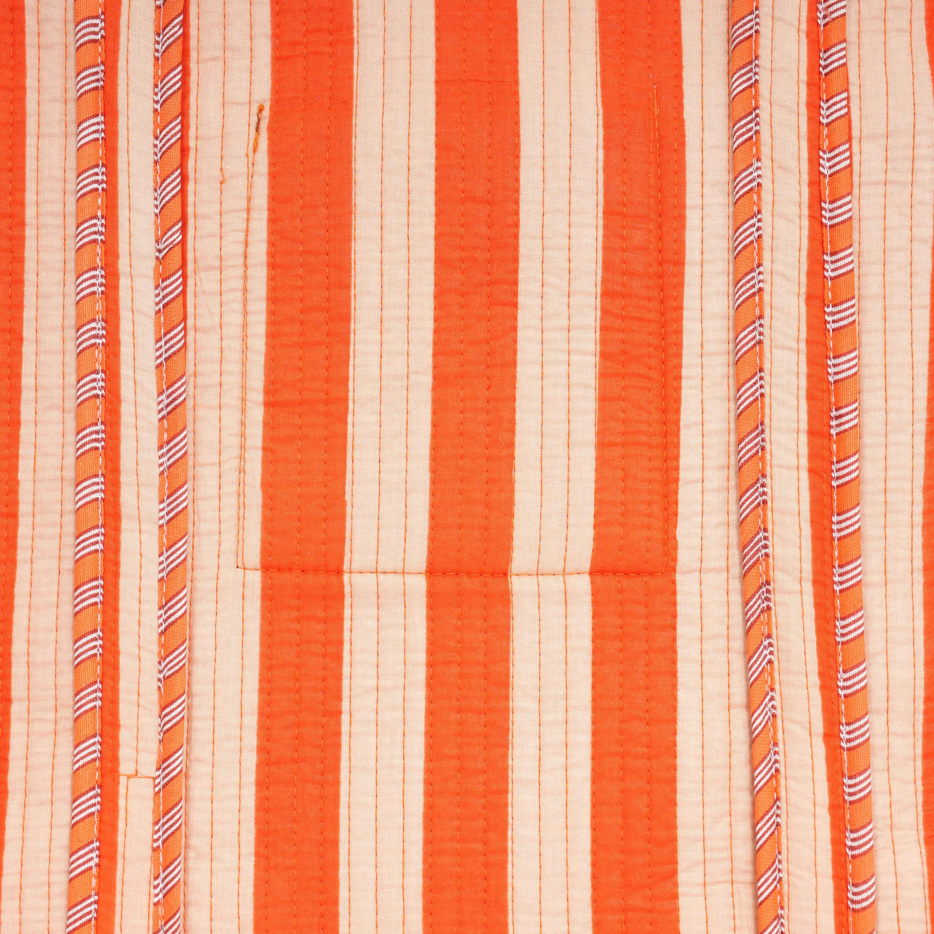 The Stripe Tote — handmade hand block printed cotton tote bag, ethically made in Rajasthan, India
