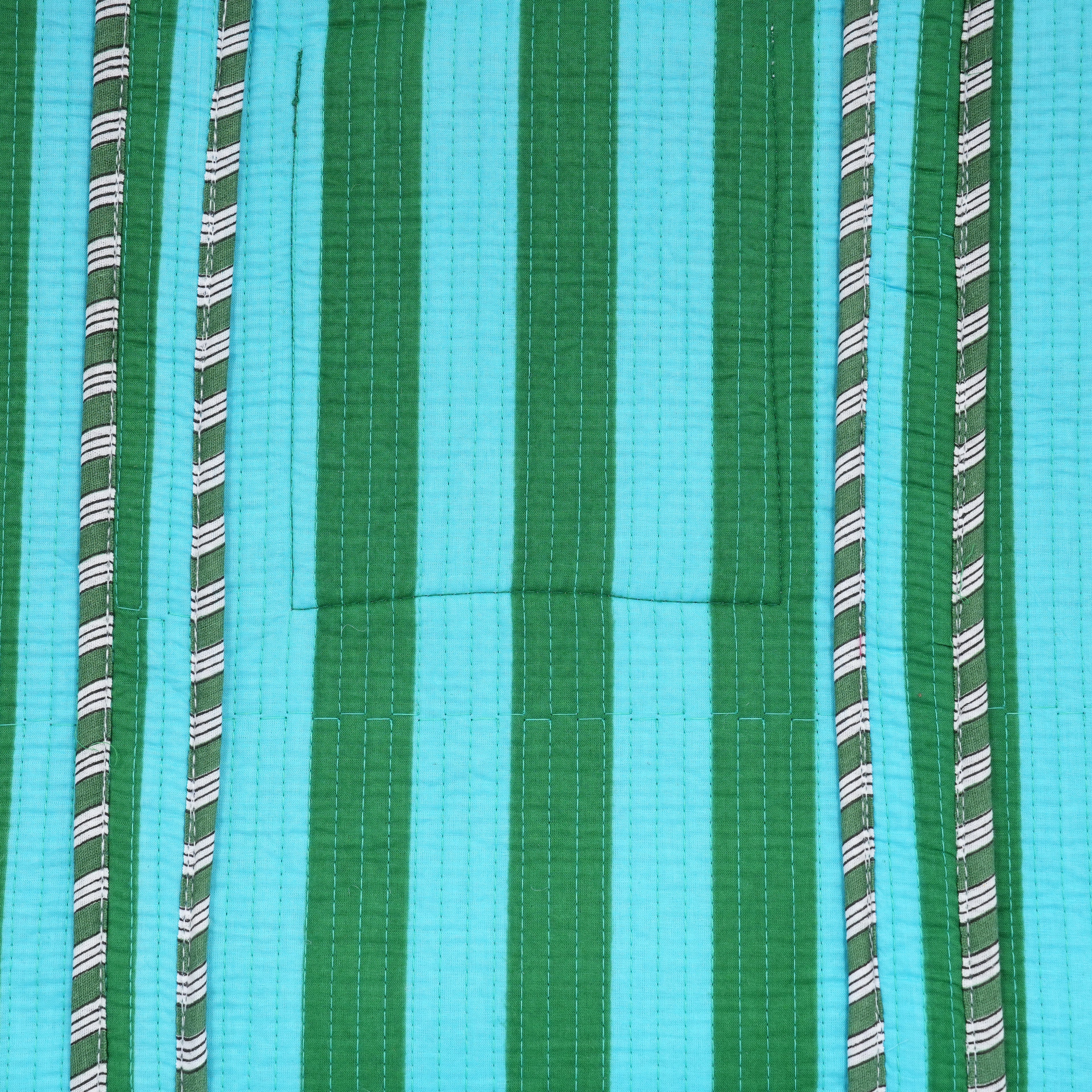 The Stripe Tote — handmade hand block printed cotton tote bag, ethically made in Rajasthan, India
