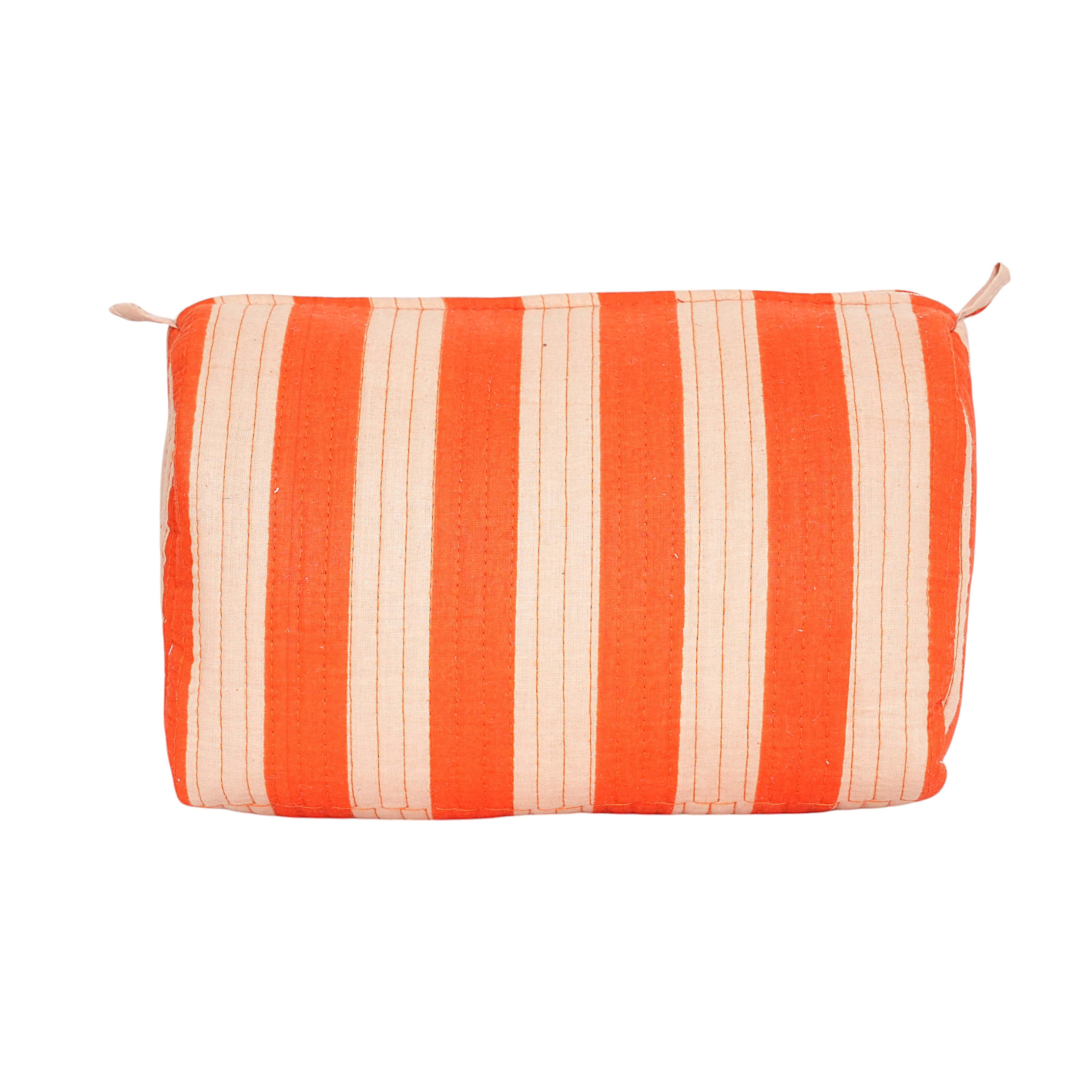 The Striped Travel Set — handmade cotton travel pouch set, ethically made in Rajasthan, India