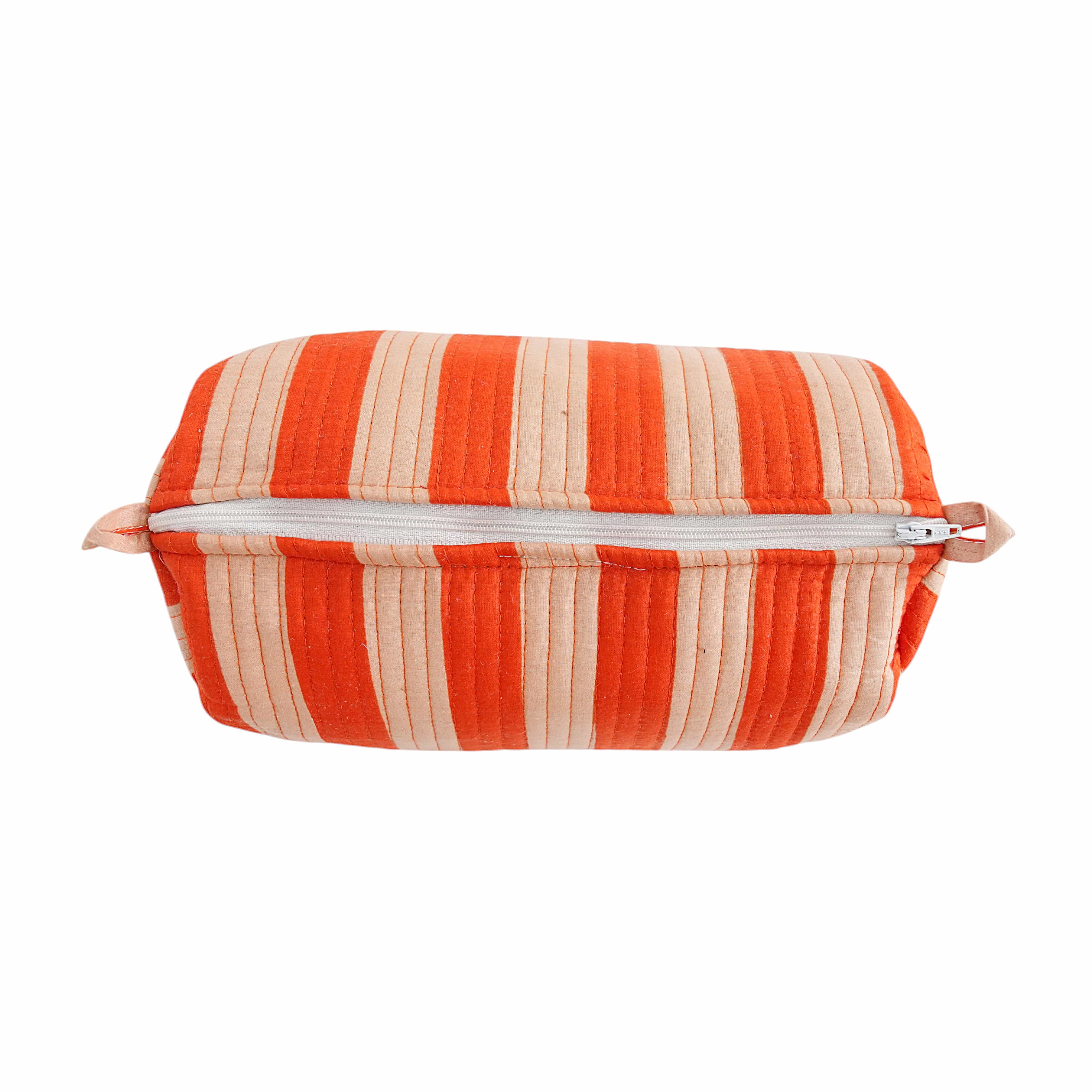 The Striped Travel Set — handmade cotton travel pouch set, ethically made in Rajasthan, India