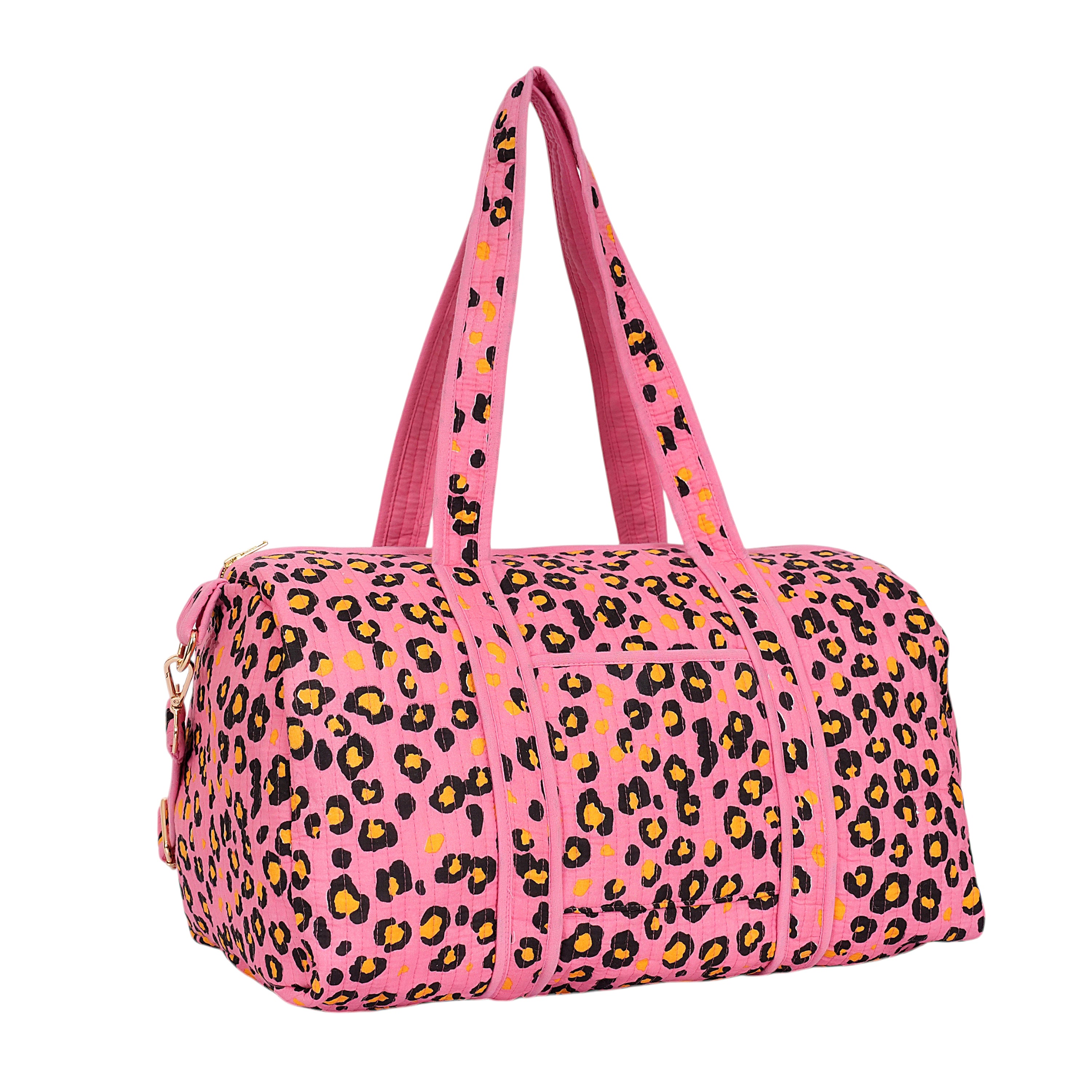 The Leopard Cotton Weekender