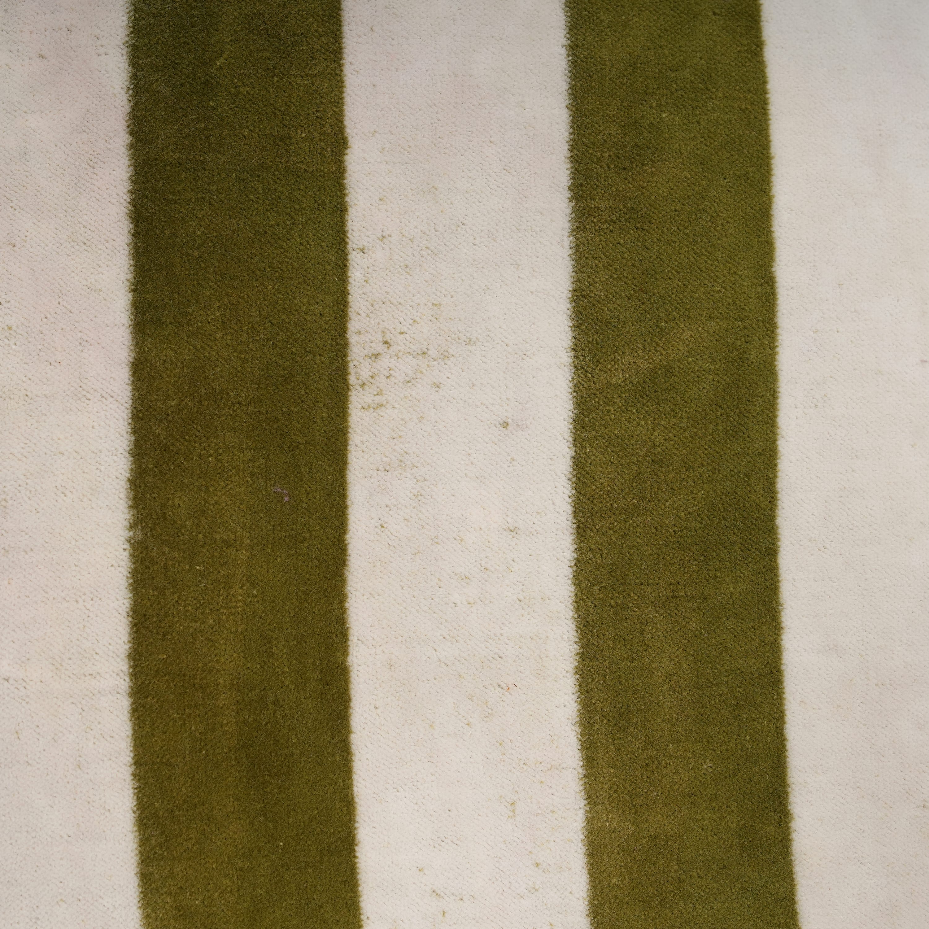 The Striped Velvet Cushion — handmade quilted velvet cushion cover, ethically made in Rajasthan, India