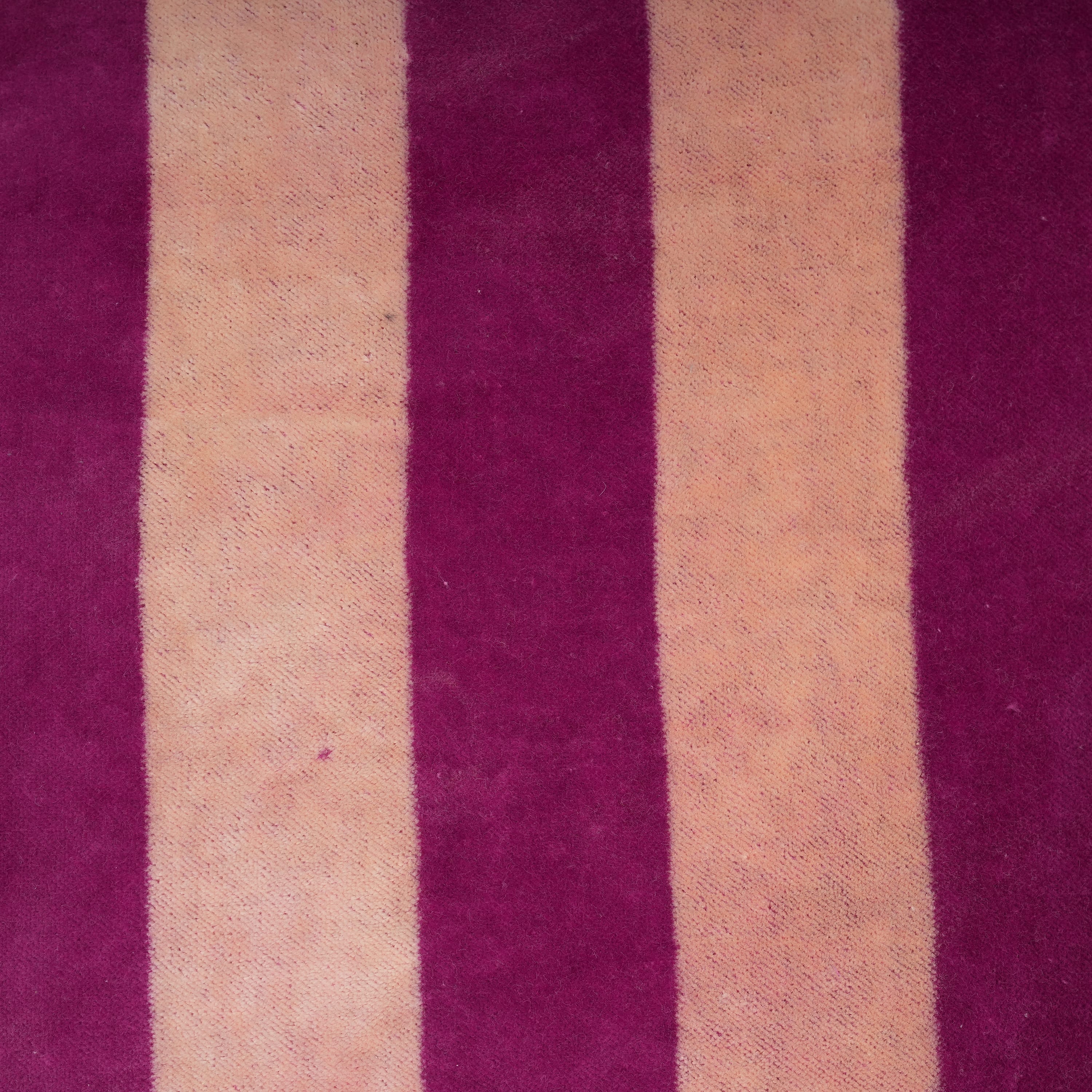 The Striped Velvet Cushion — handmade quilted velvet cushion cover, ethically made in Rajasthan, India