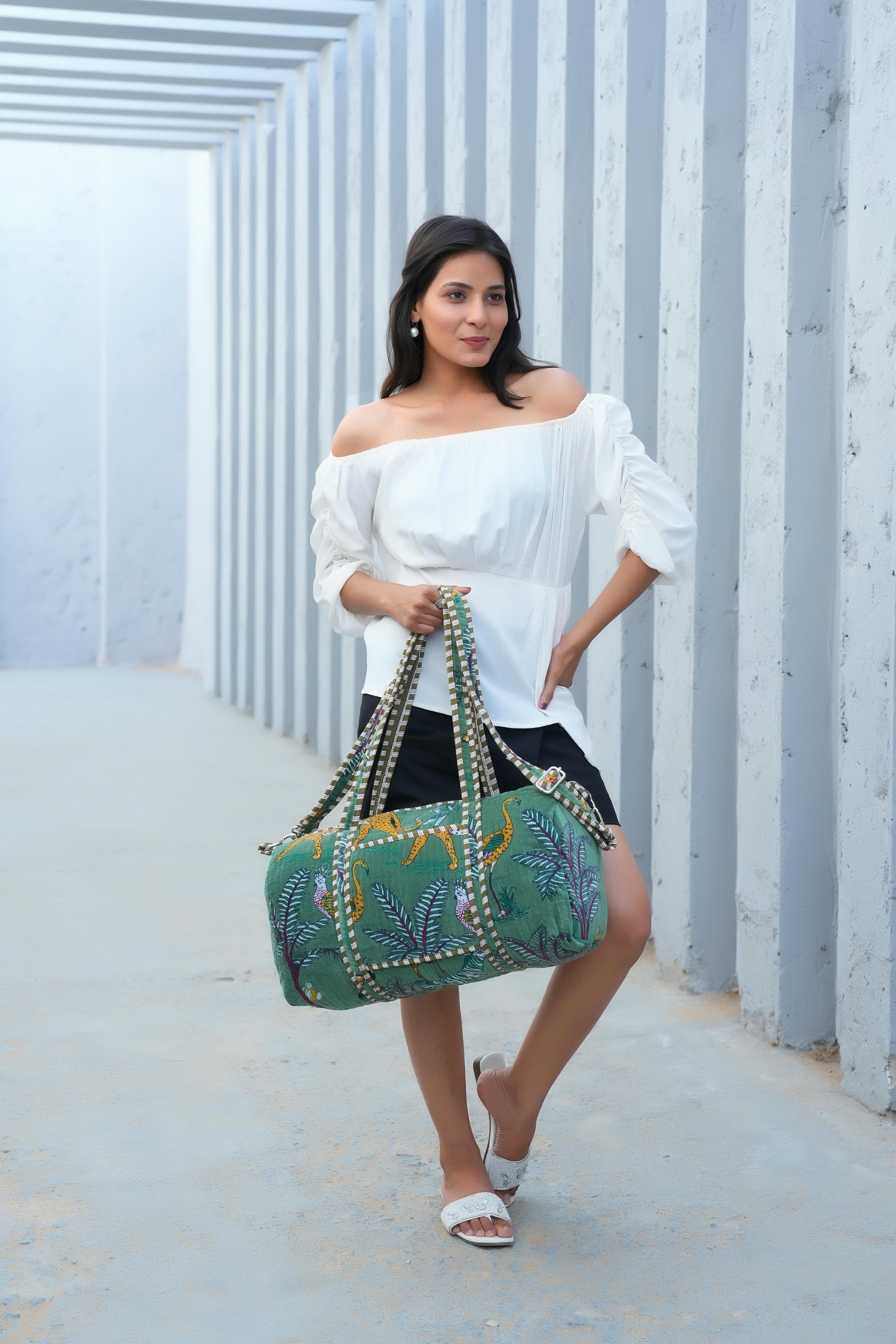 The Jungle Velvet Weekender