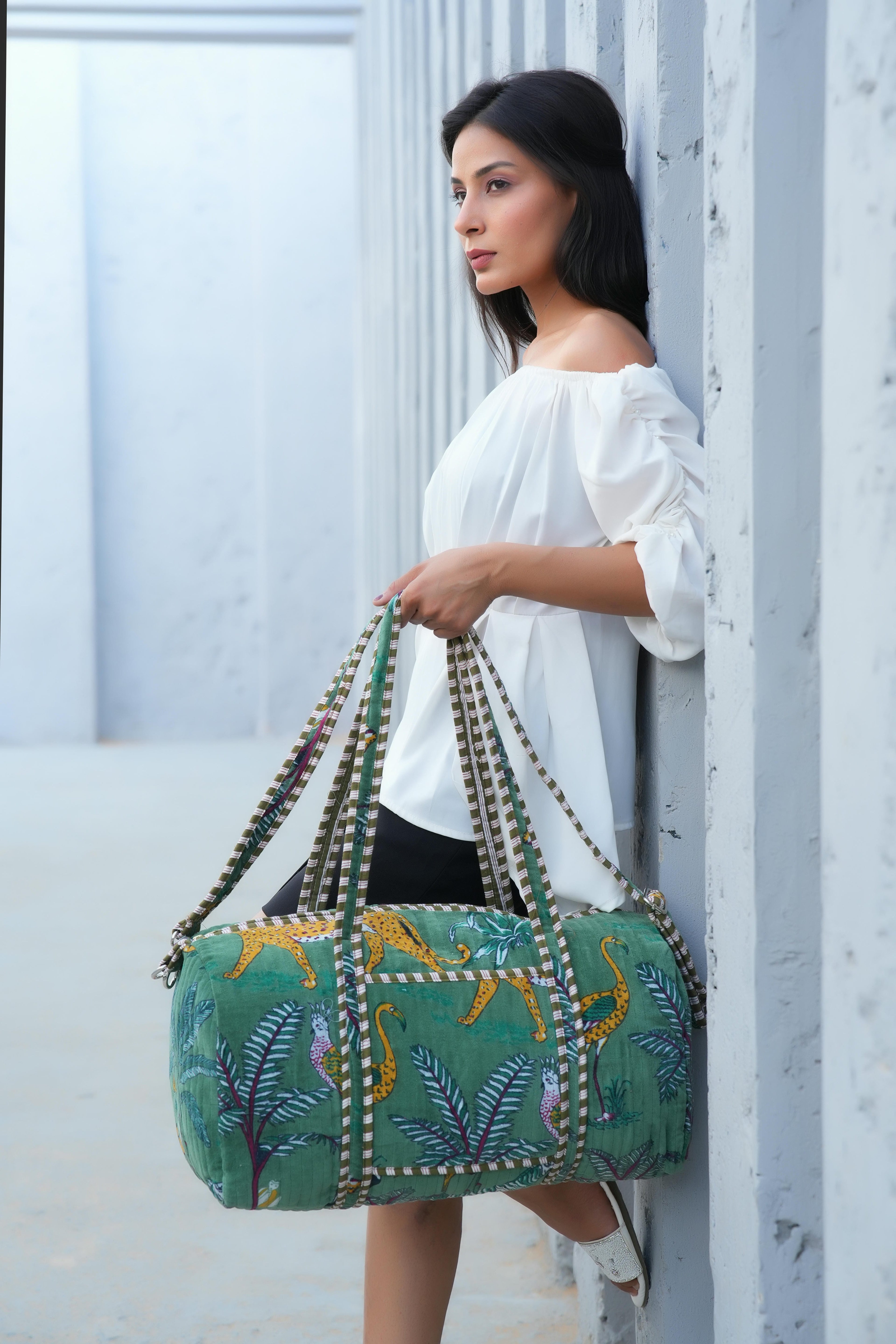 The Jungle Velvet Weekender