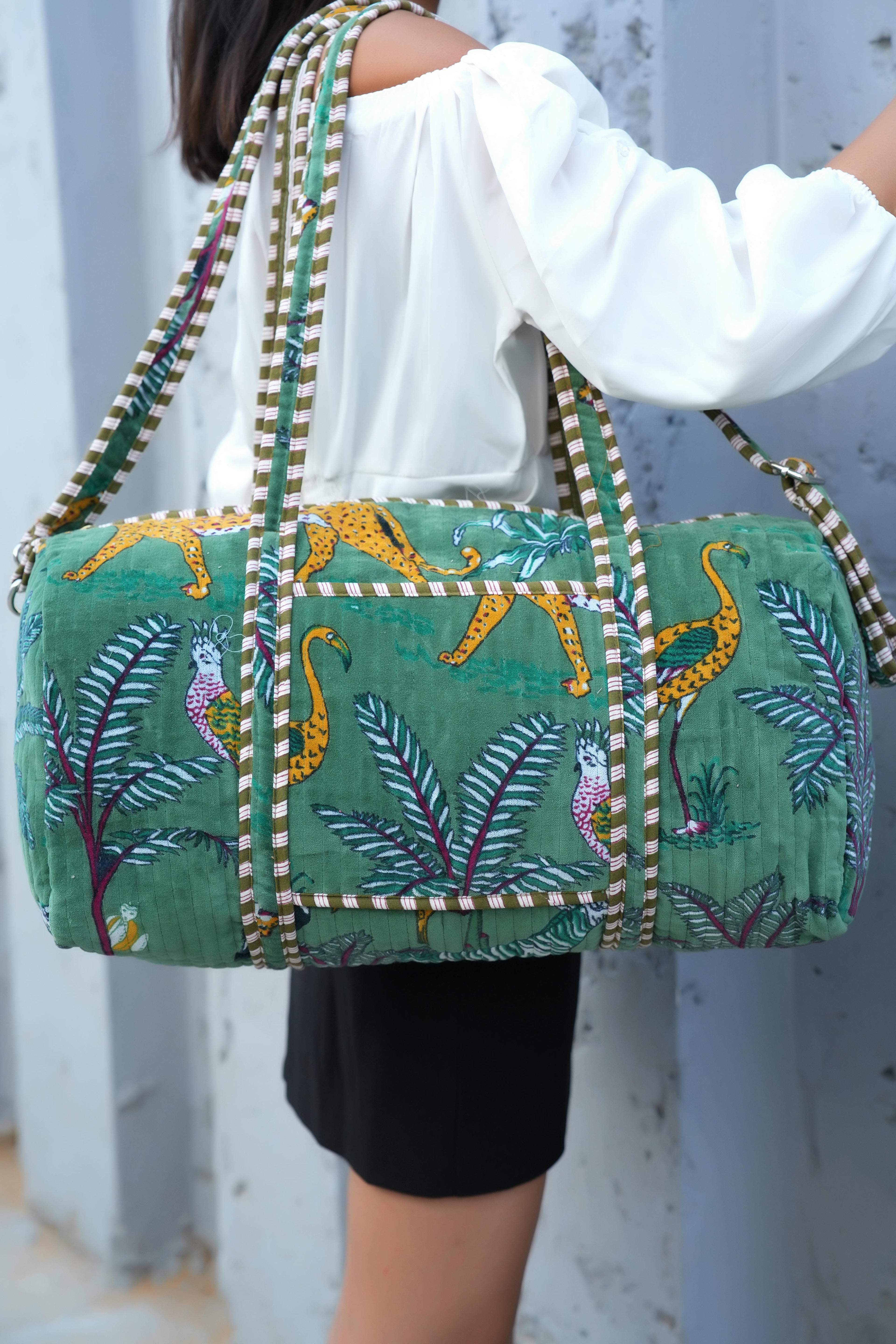 The Jungle Velvet Weekender