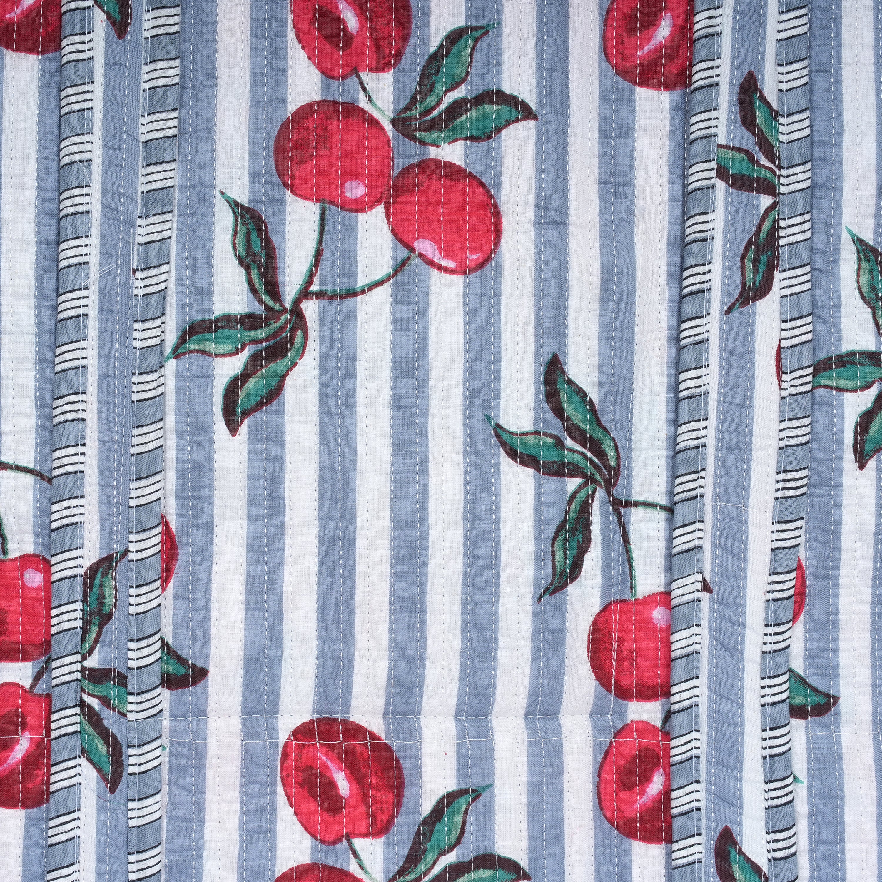 Summer Fruits Tote In Cherry