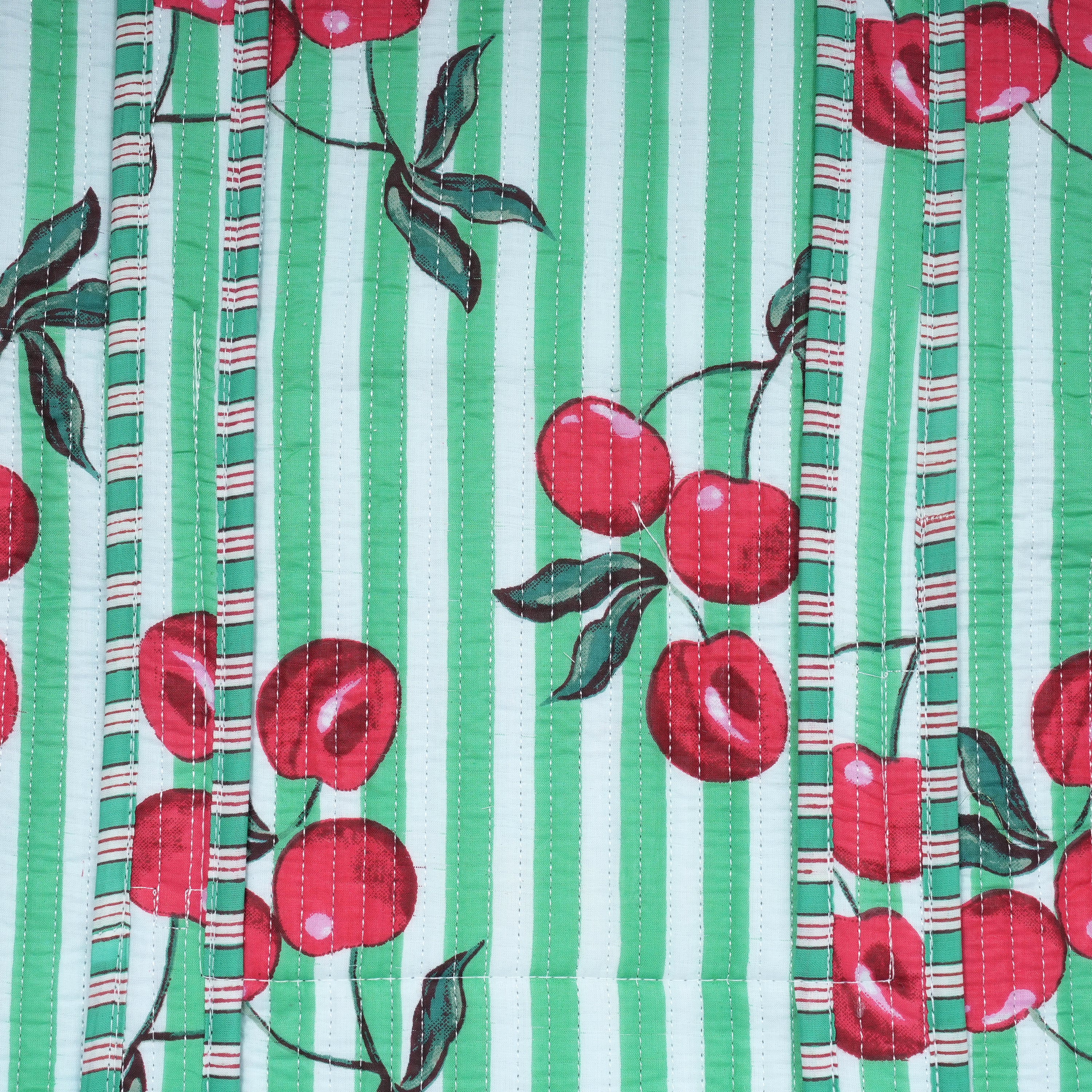 Summer Fruits Tote In Cherry