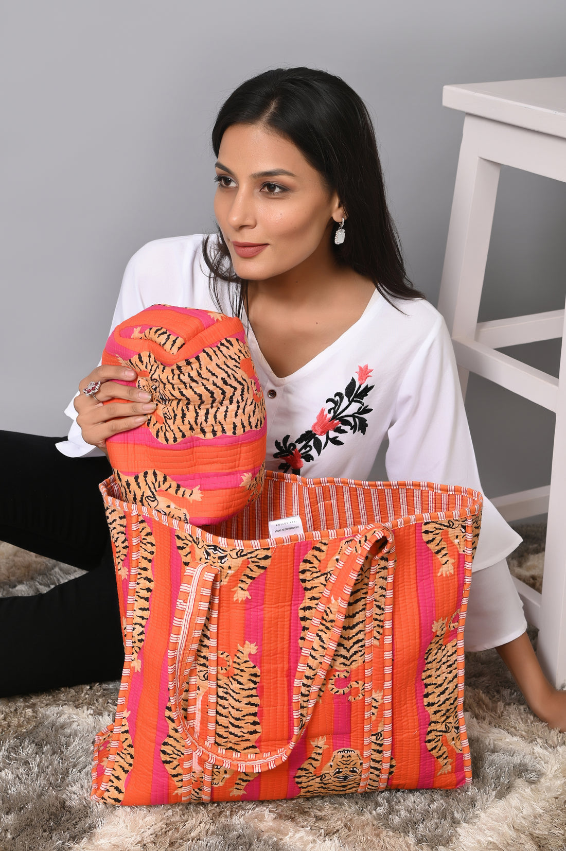 Tibetan Tiger Velvet Travel Set