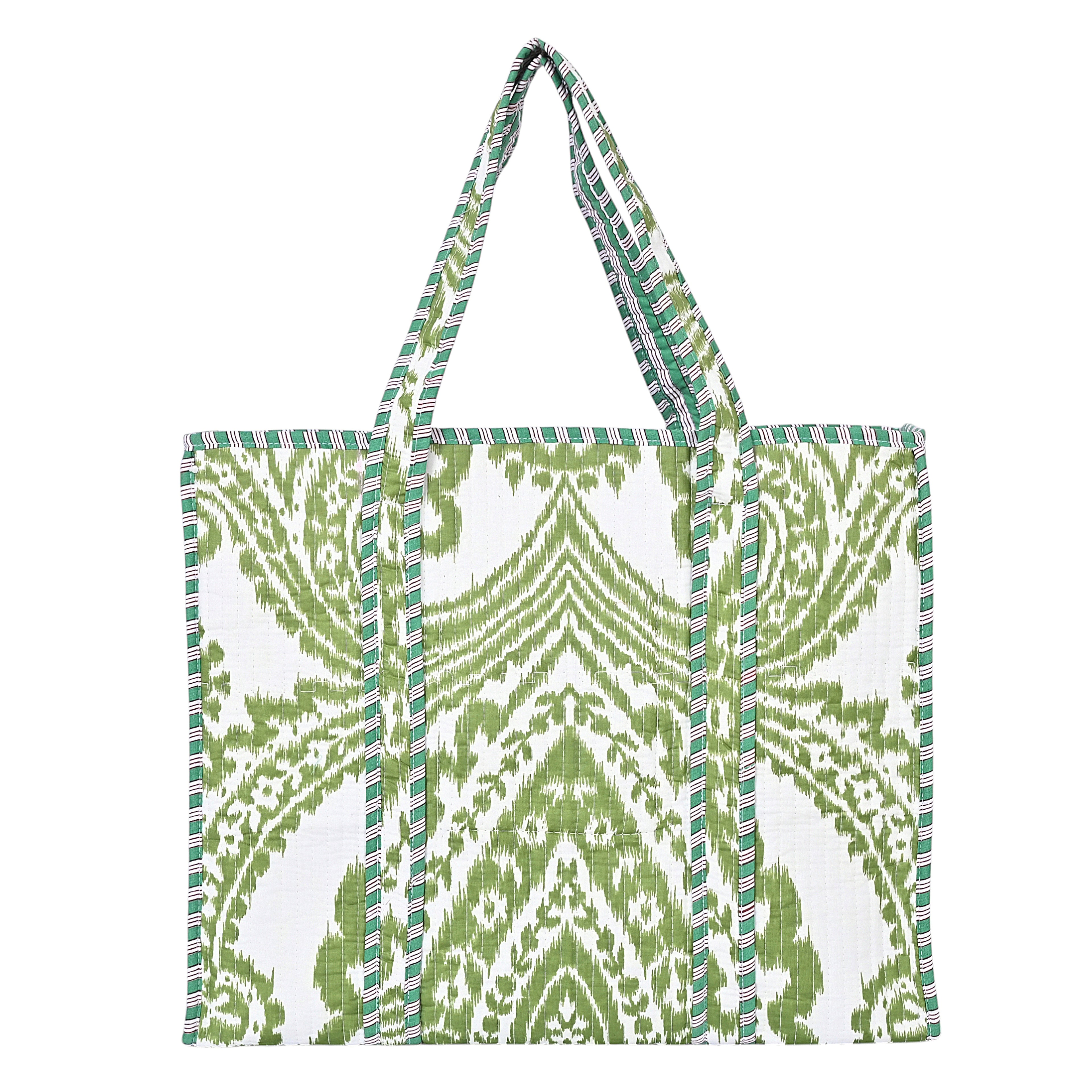 Handcrafted Ikat Tote Bag