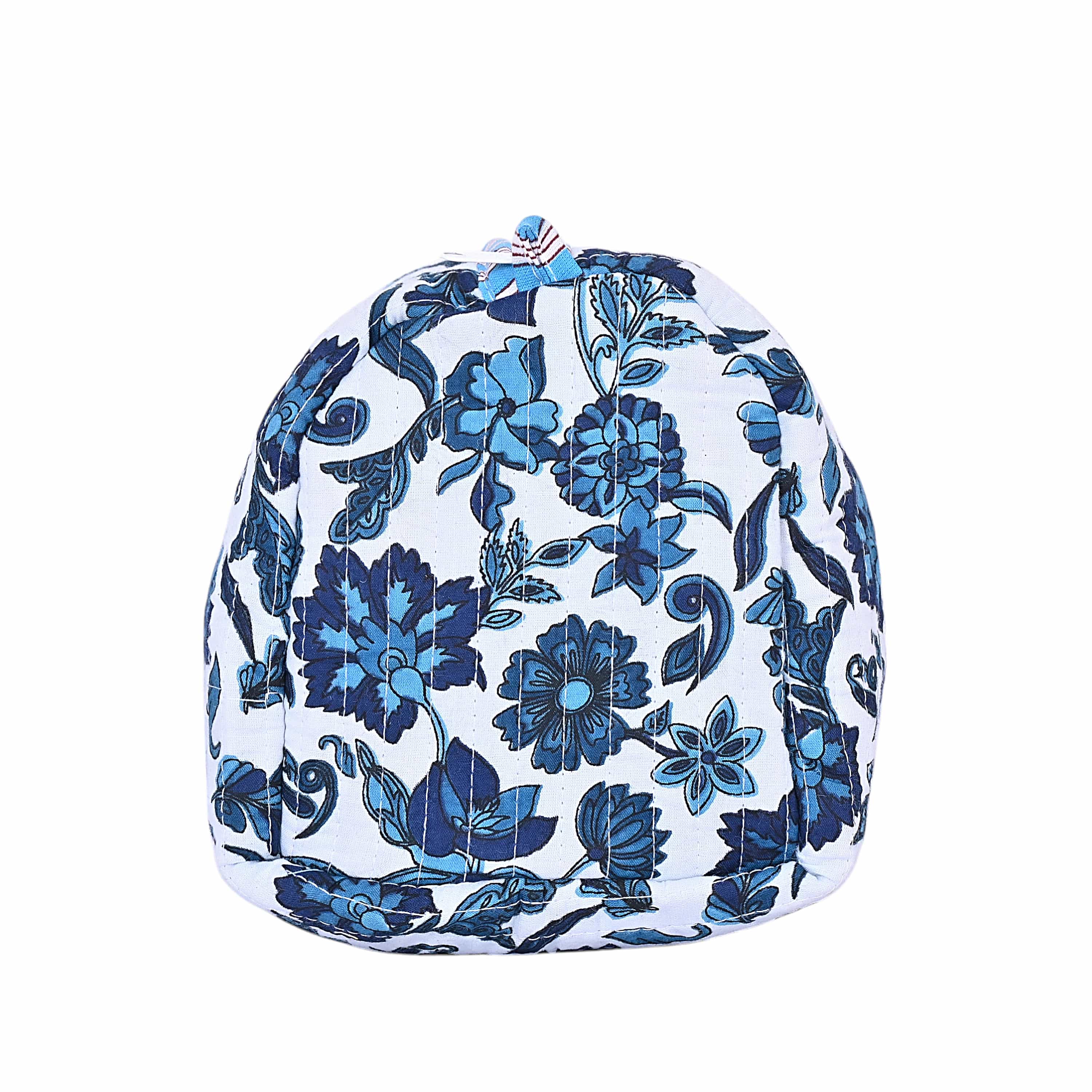 The Floral Paisley Travel Set — handmade hand block printed cotton travel pouch set, ethically made in Rajasthan, India