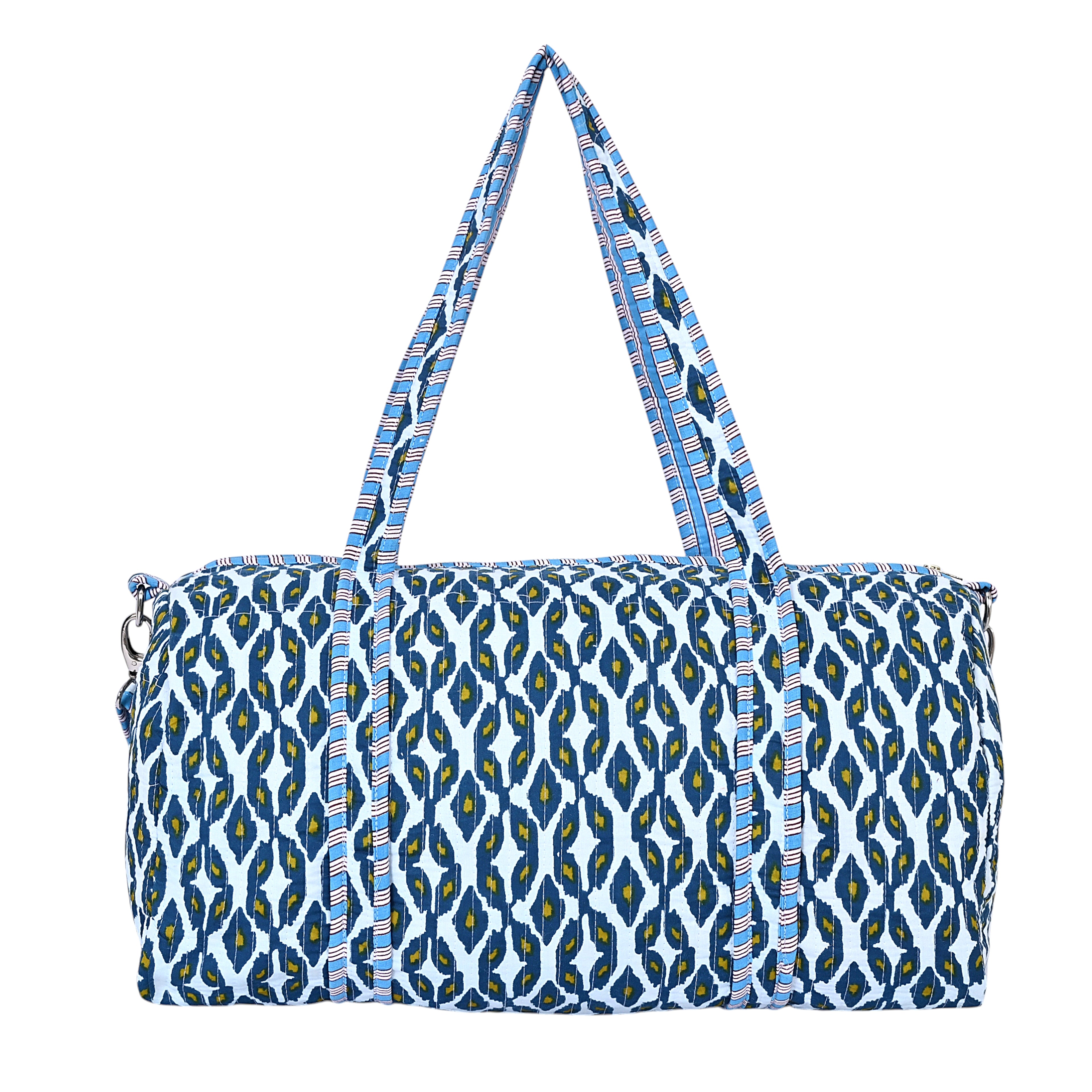 The Nocturne Ikat Weekender Bag – Stylish & Sustainable Travel