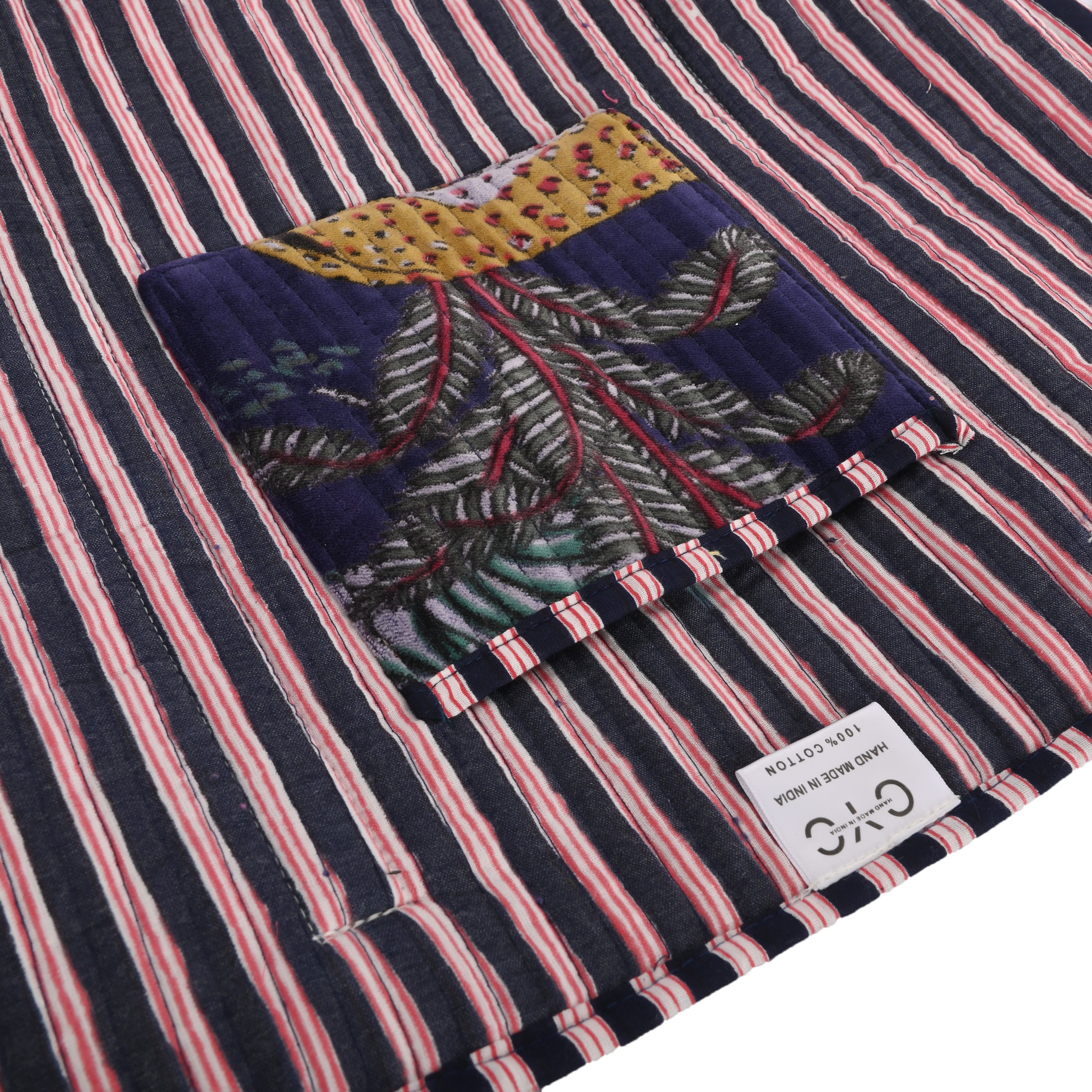 The Jungle Tote in Velvet