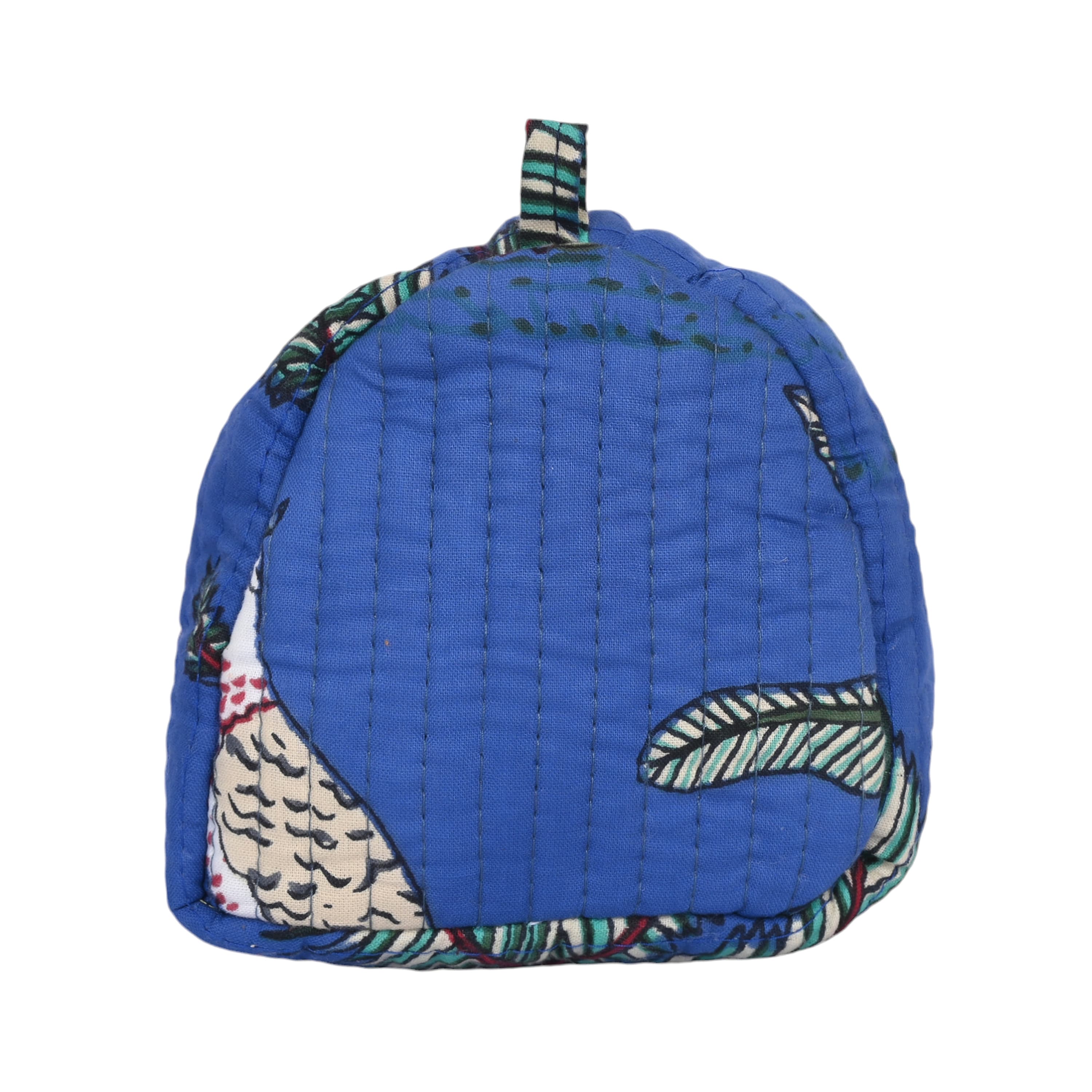 Mixed Jungle 3 Piece Travel Set — handmade hand block printed cotton travel pouch set, ethically made in Rajasthan, India