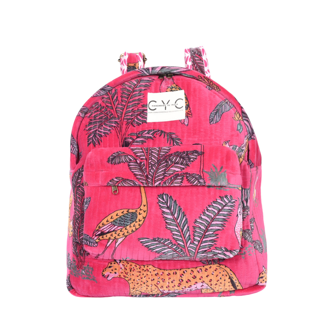Luxurious Velvet Backpack