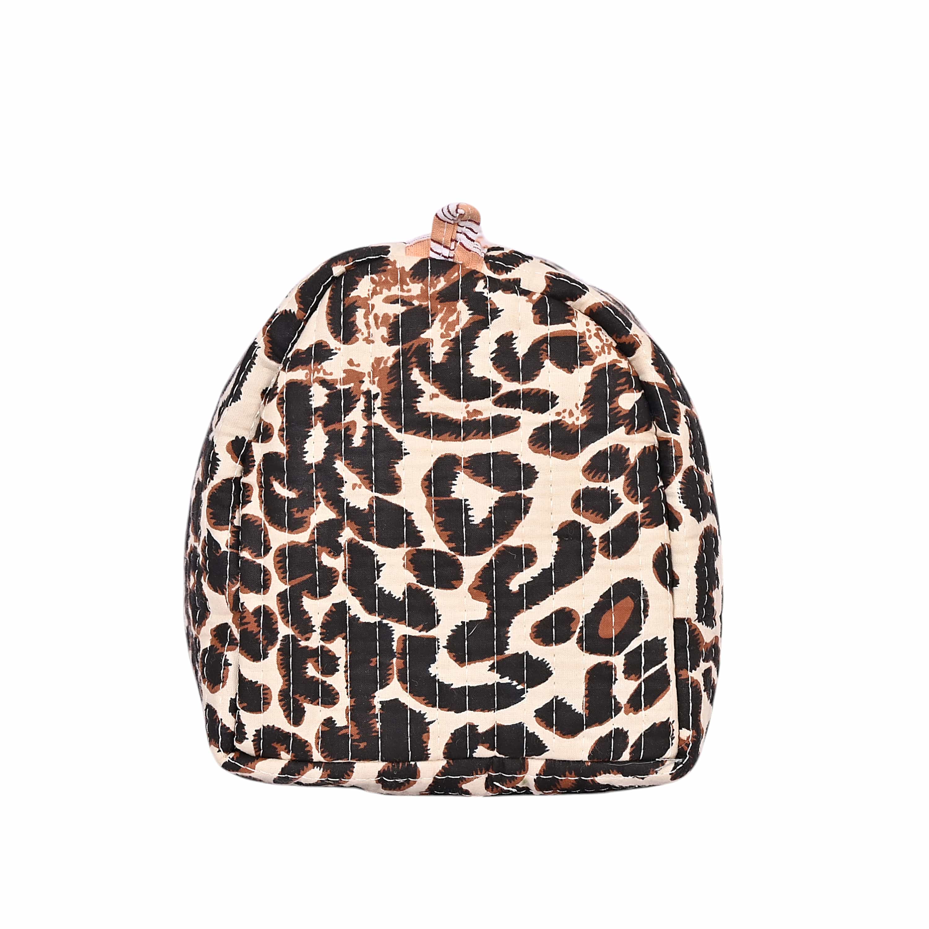 The Leopard Multi Cotton Travel Set — handmade hand block printed cotton travel pouch set, ethically made in Rajasthan, India