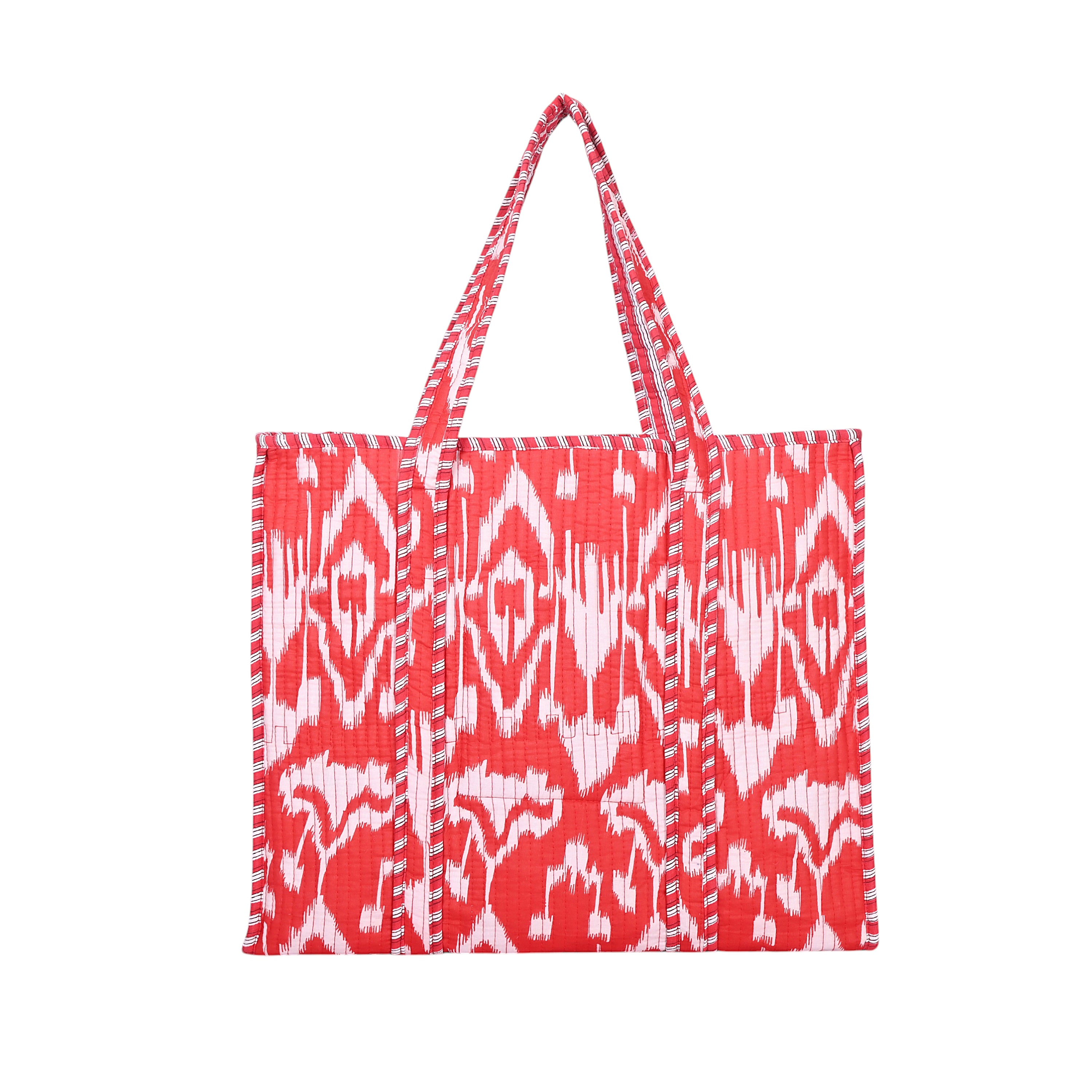 Handcrafted Ikat Tote Bag