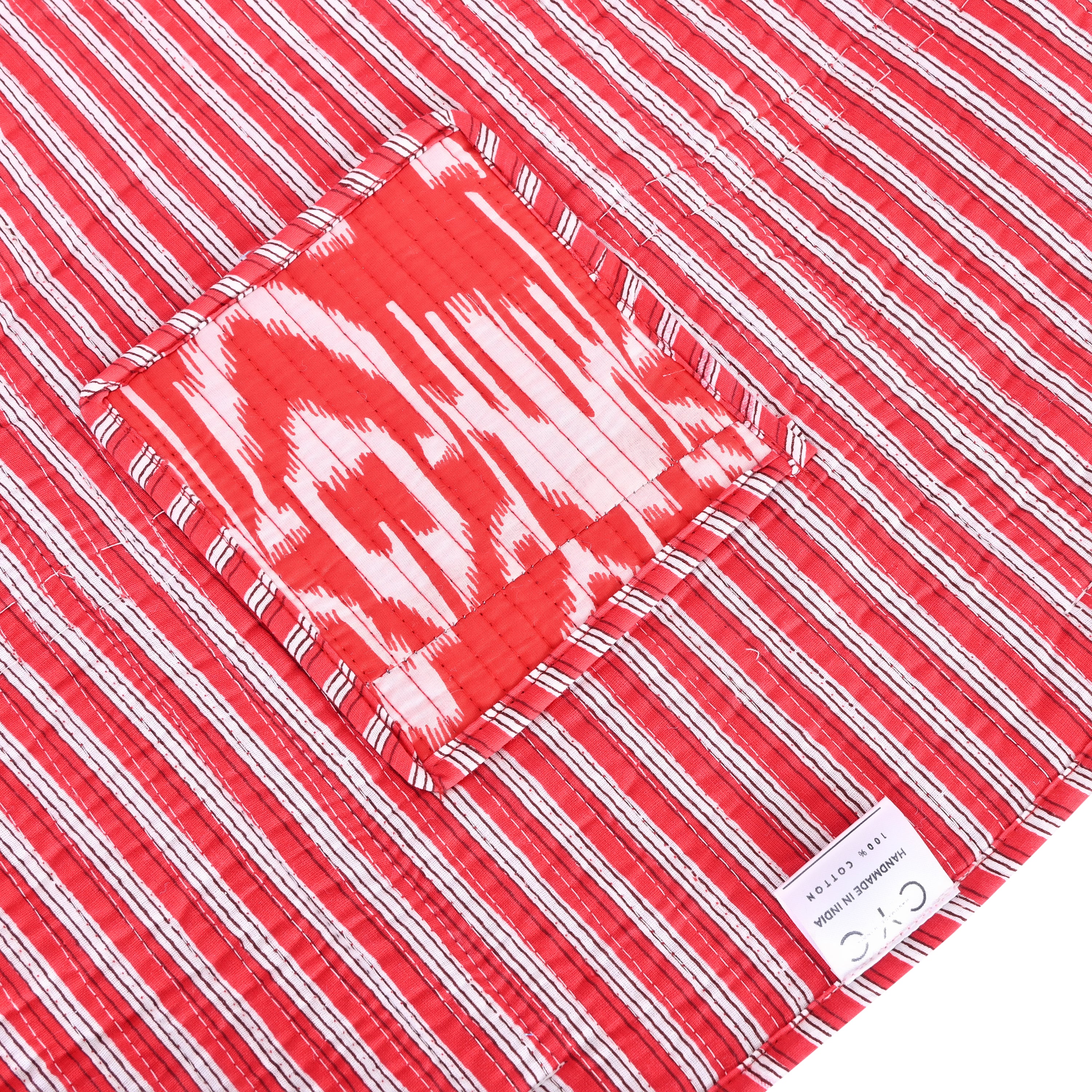 Handcrafted Ikat Tote Bag