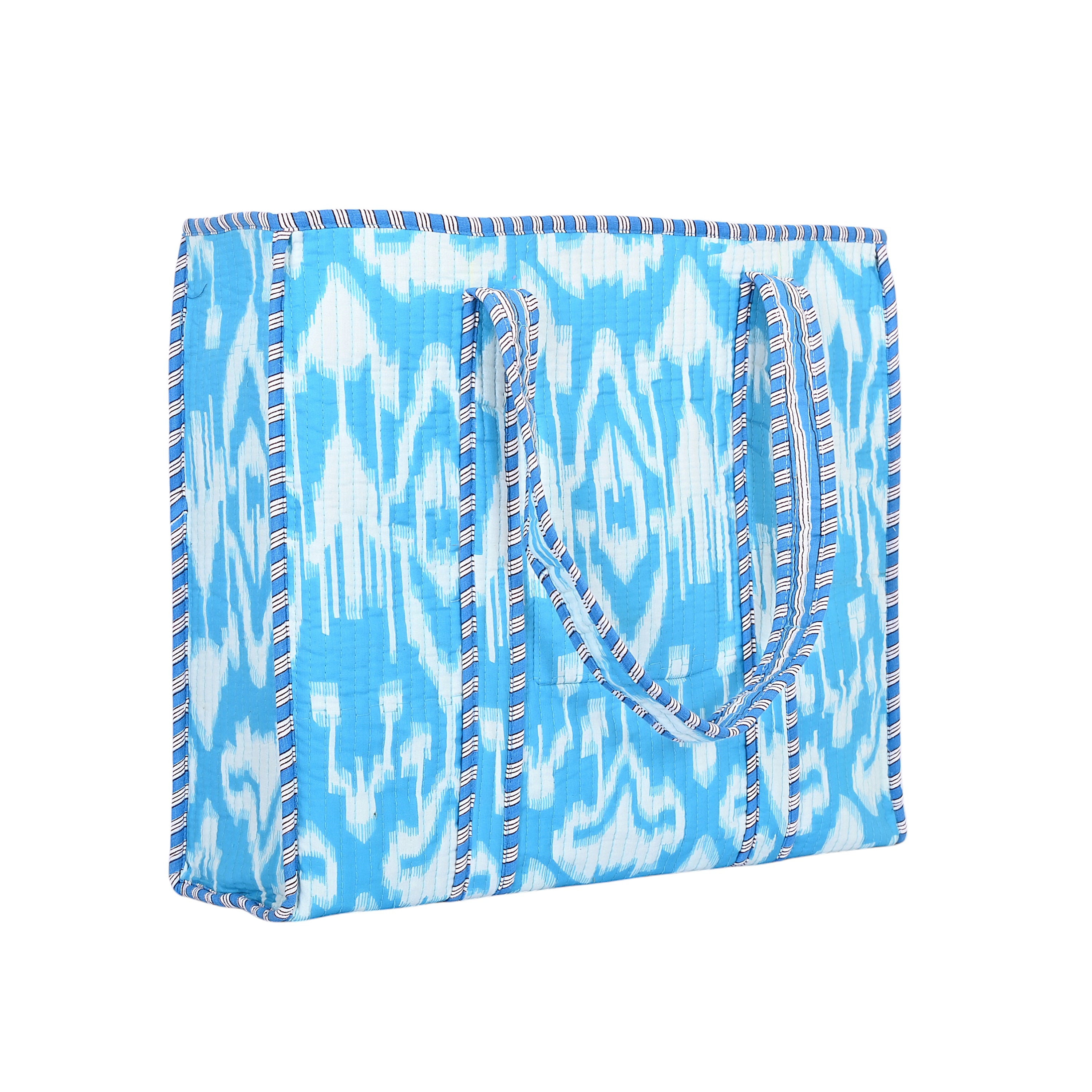 Handcrafted Ikat Tote Bag