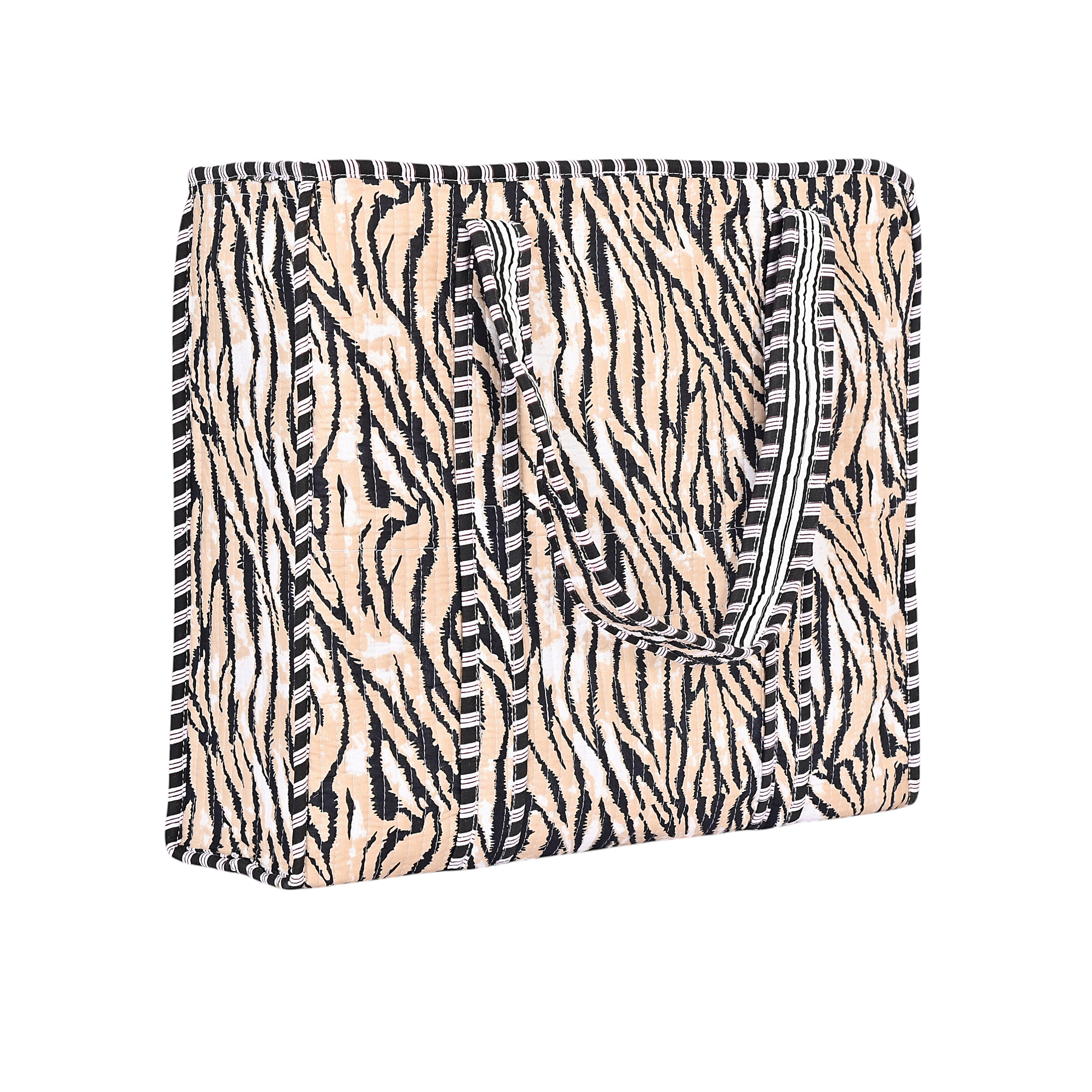 Tiger Stripe Tote – Sustainable Artisan Handbag
