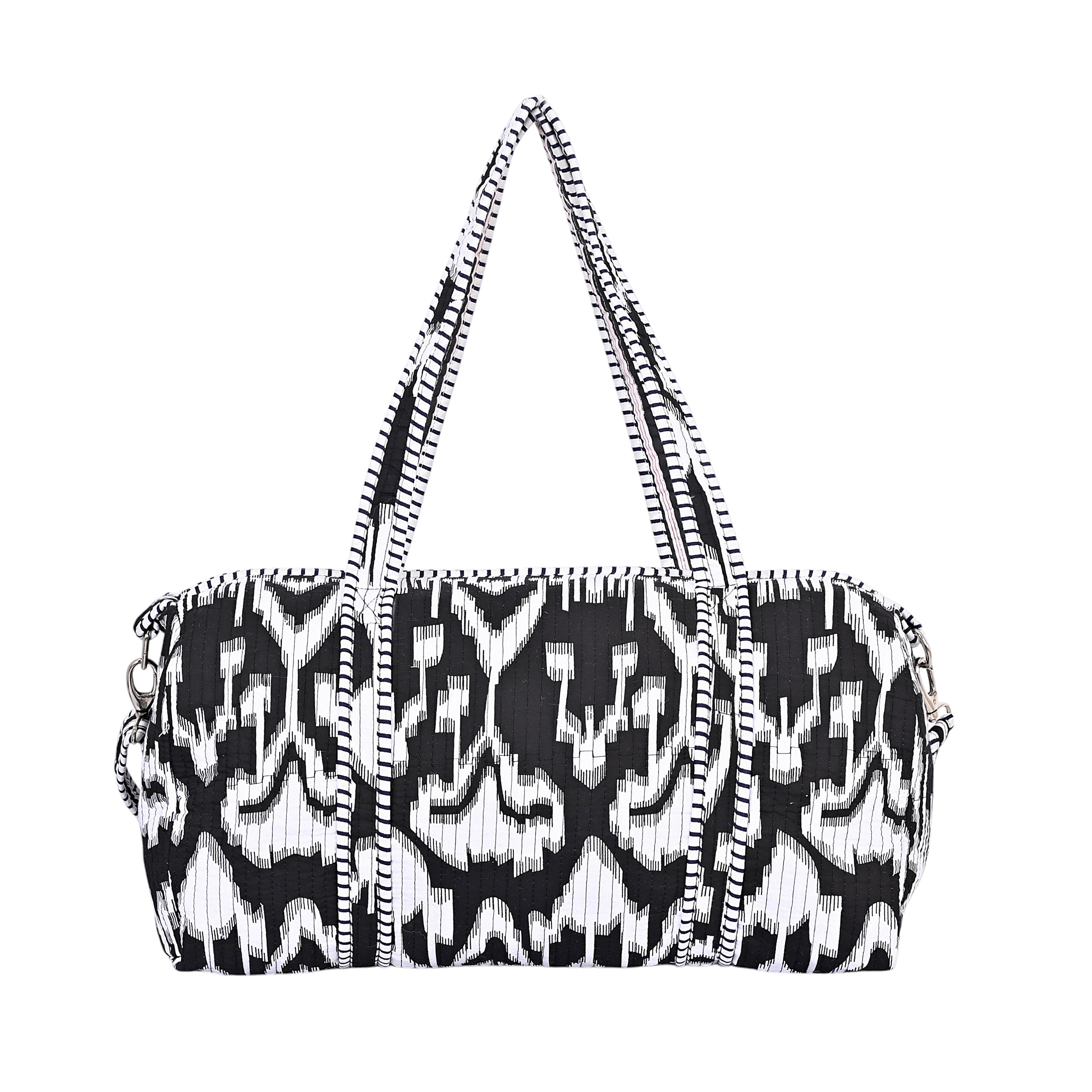 Best Ikat Cotton Weekender Bag