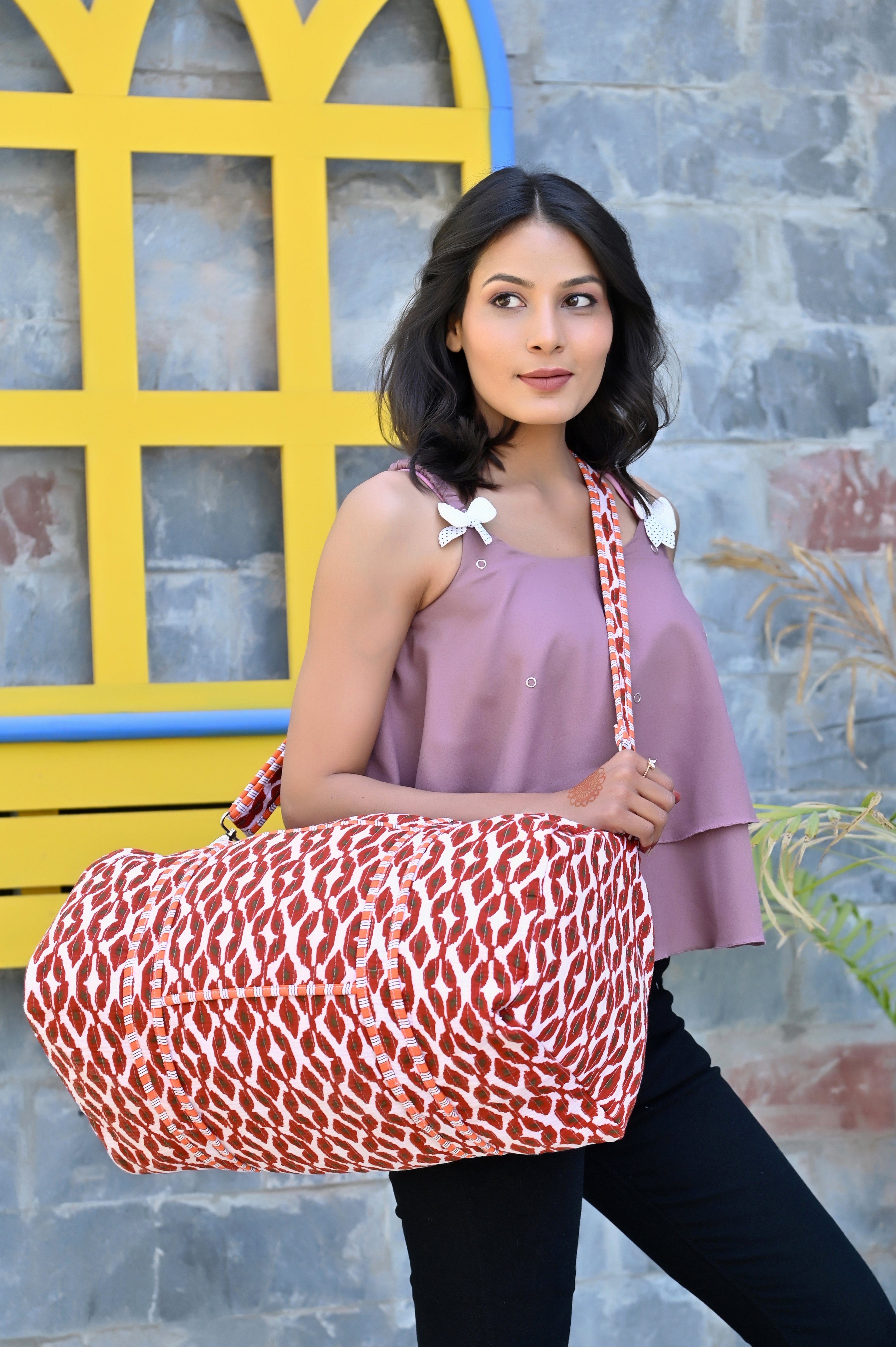 The Nocturne Ikat Weekender