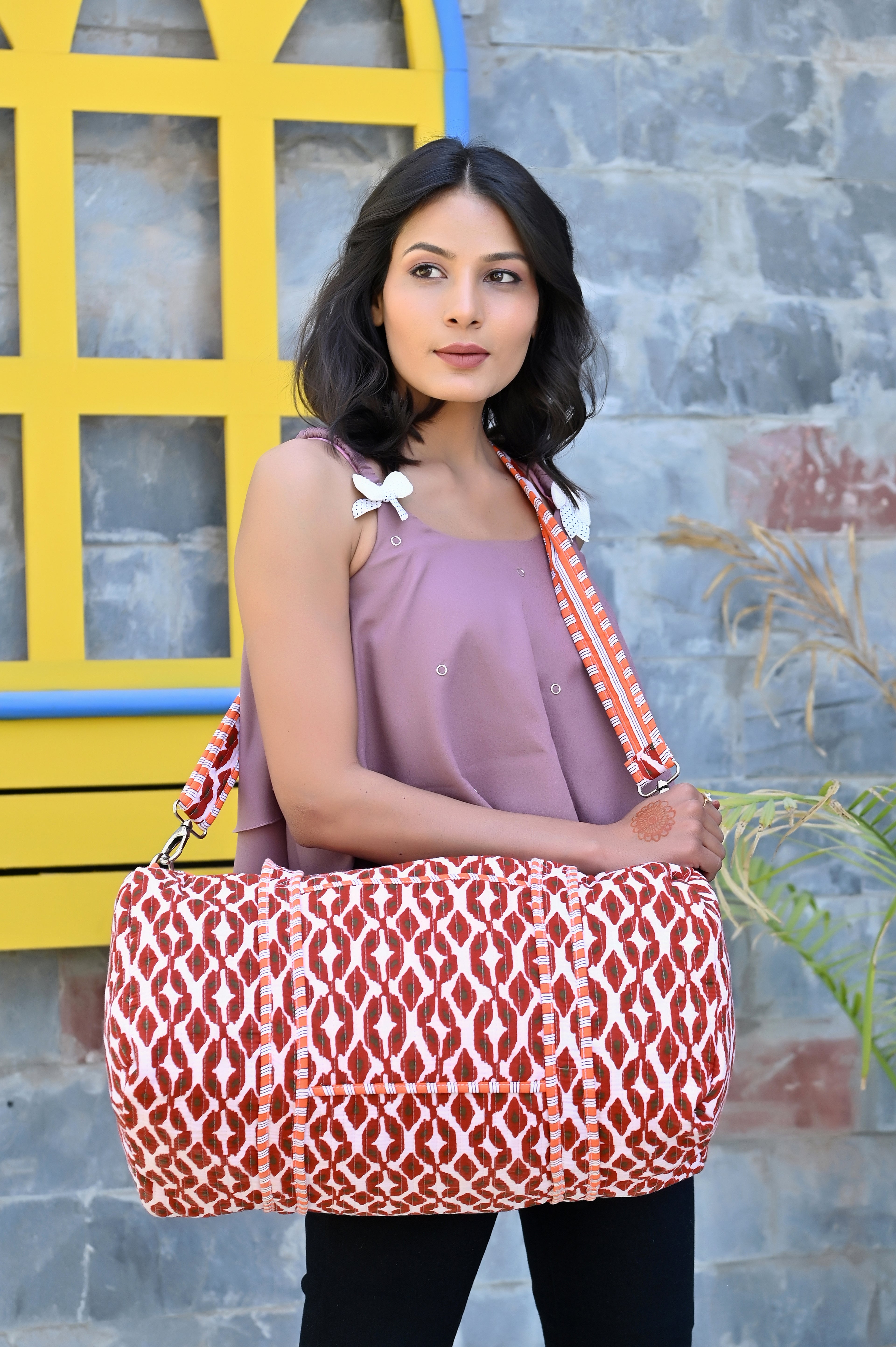 The Nocturne Ikat Weekender