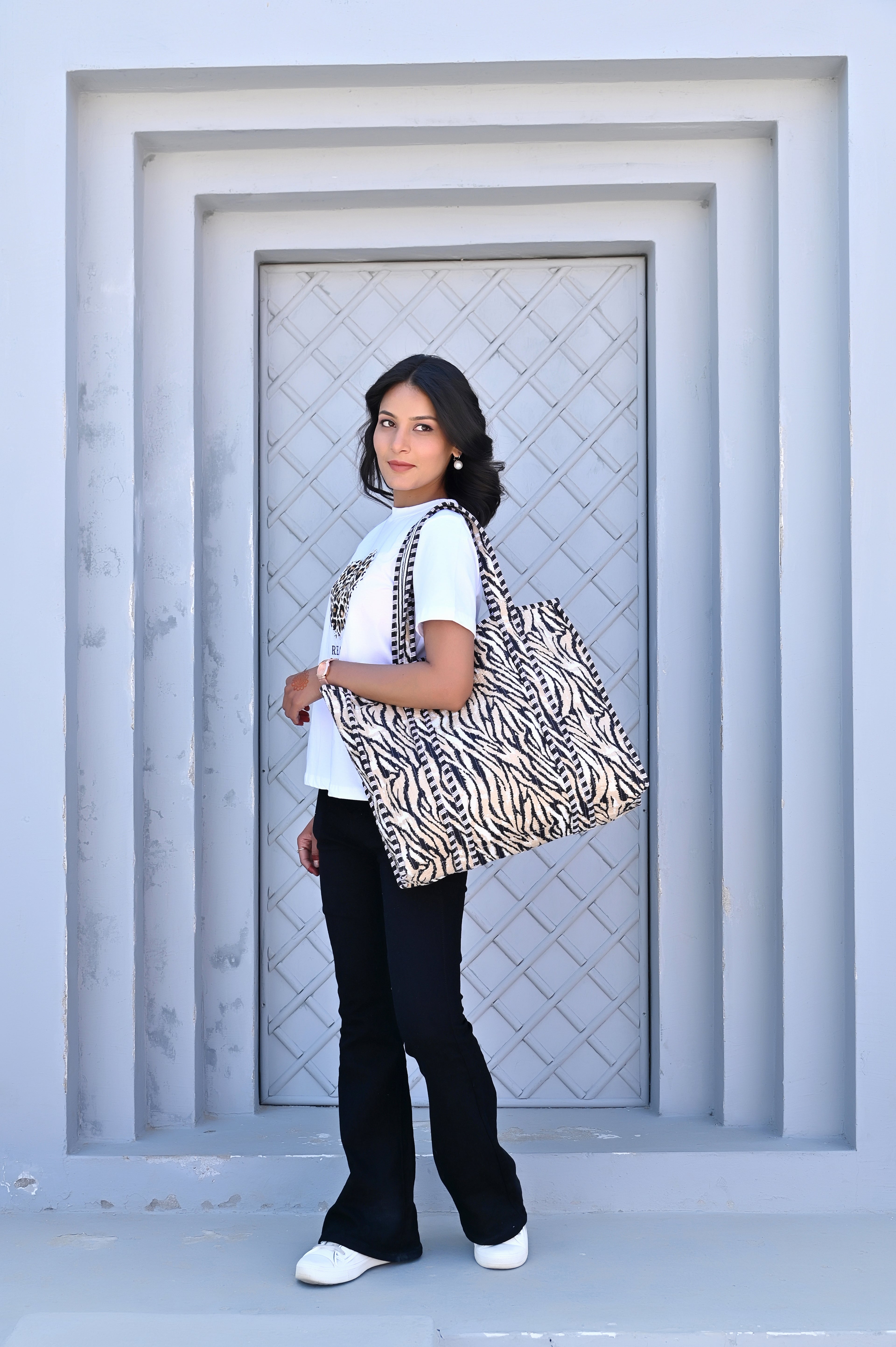 The Tiger Stripe Tote