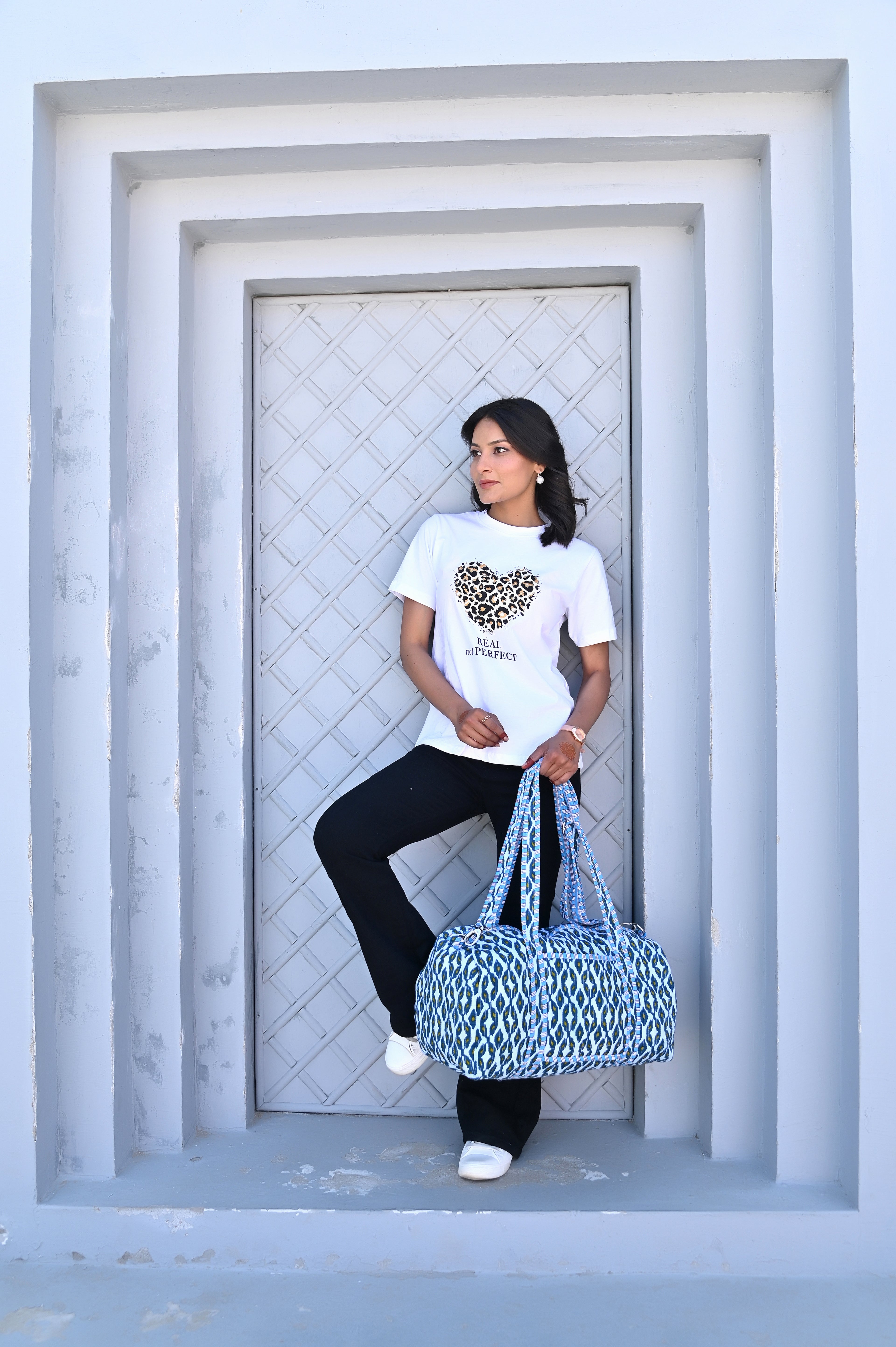 The Nocturne Ikat Weekender