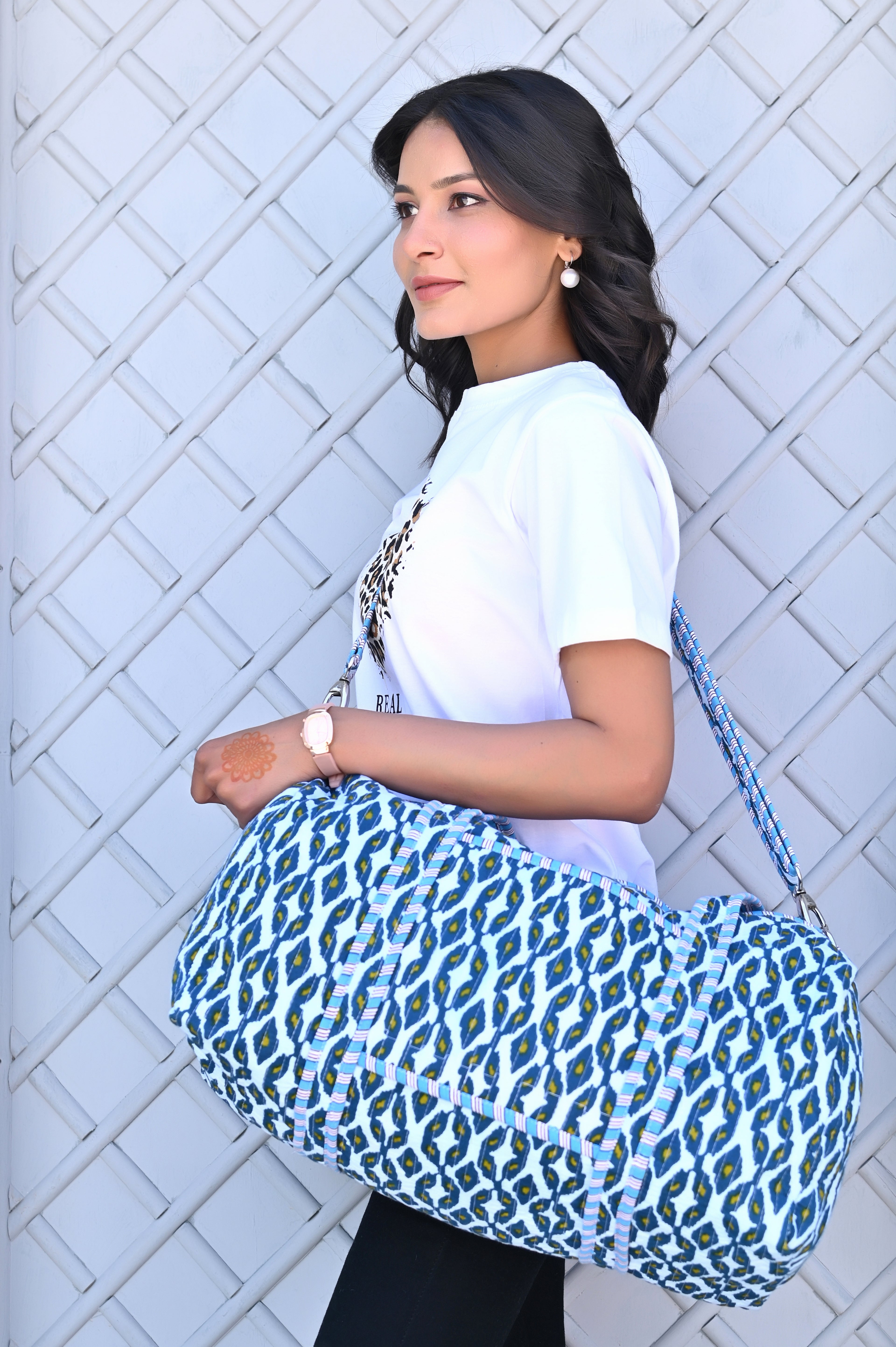 The Nocturne Ikat Weekender