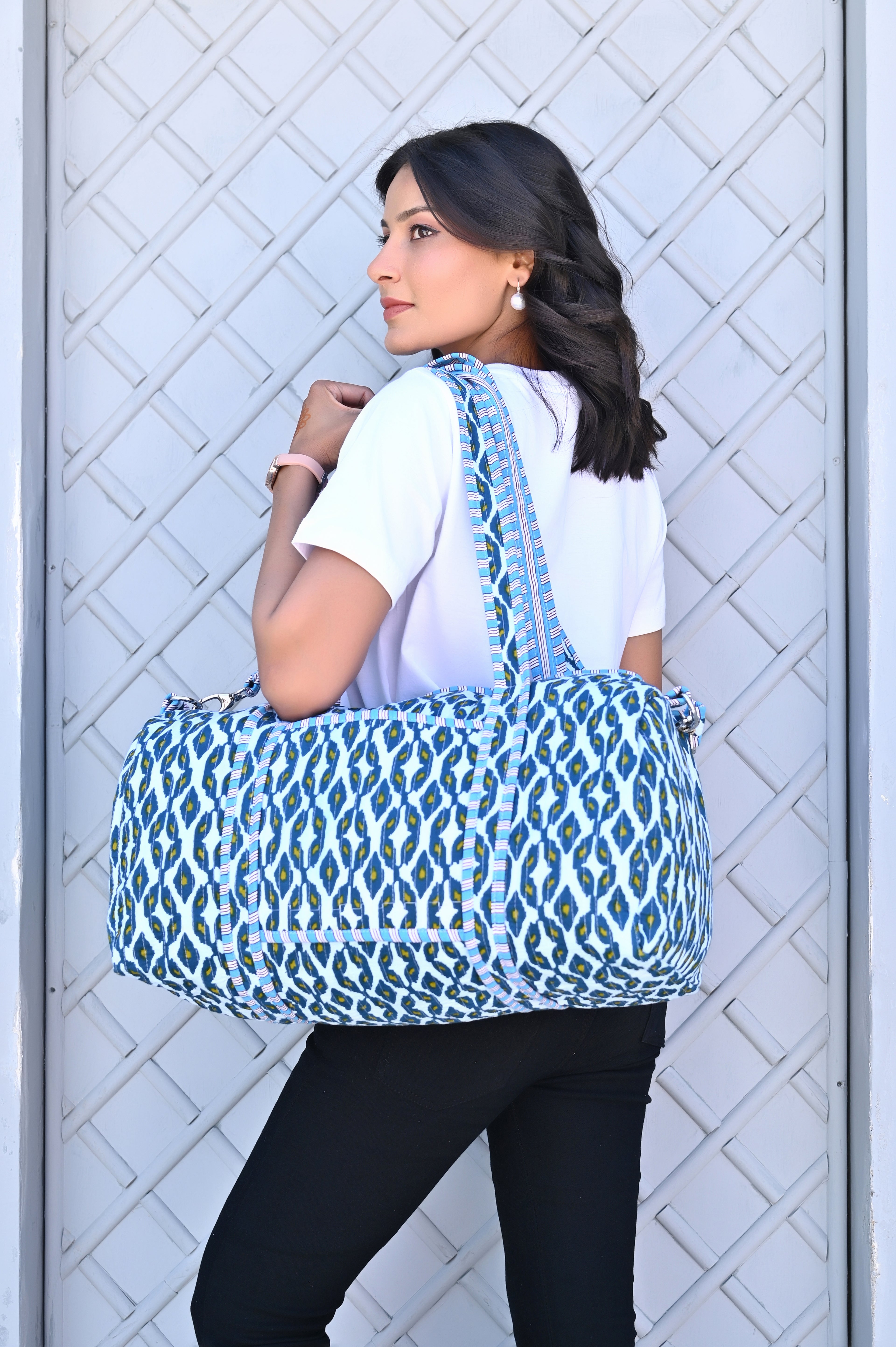 The Nocturne Ikat Weekender