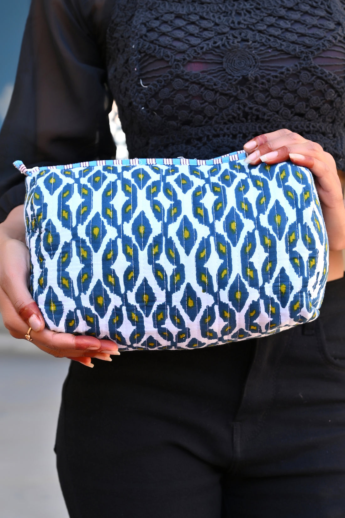 Nocturne Ikat Travel Set