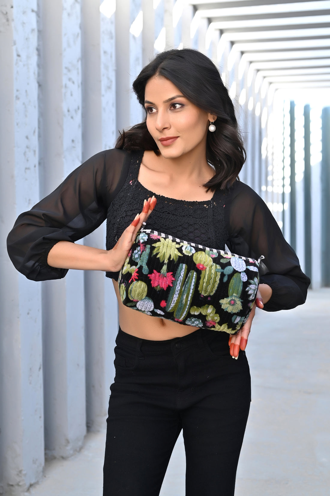 Cactus Velvet 3 Piece Travel Set