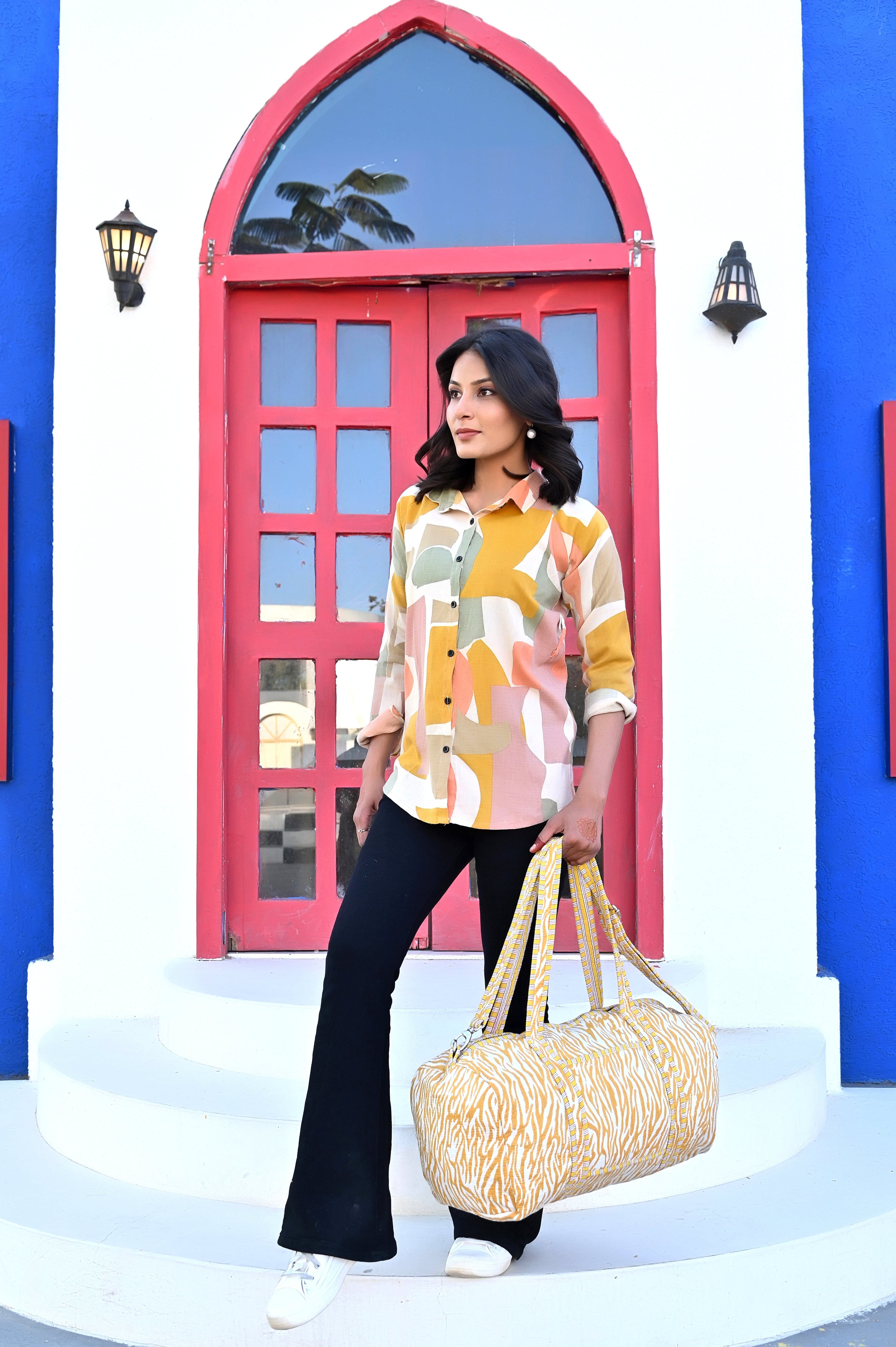 The Zebra Cotton Weekender