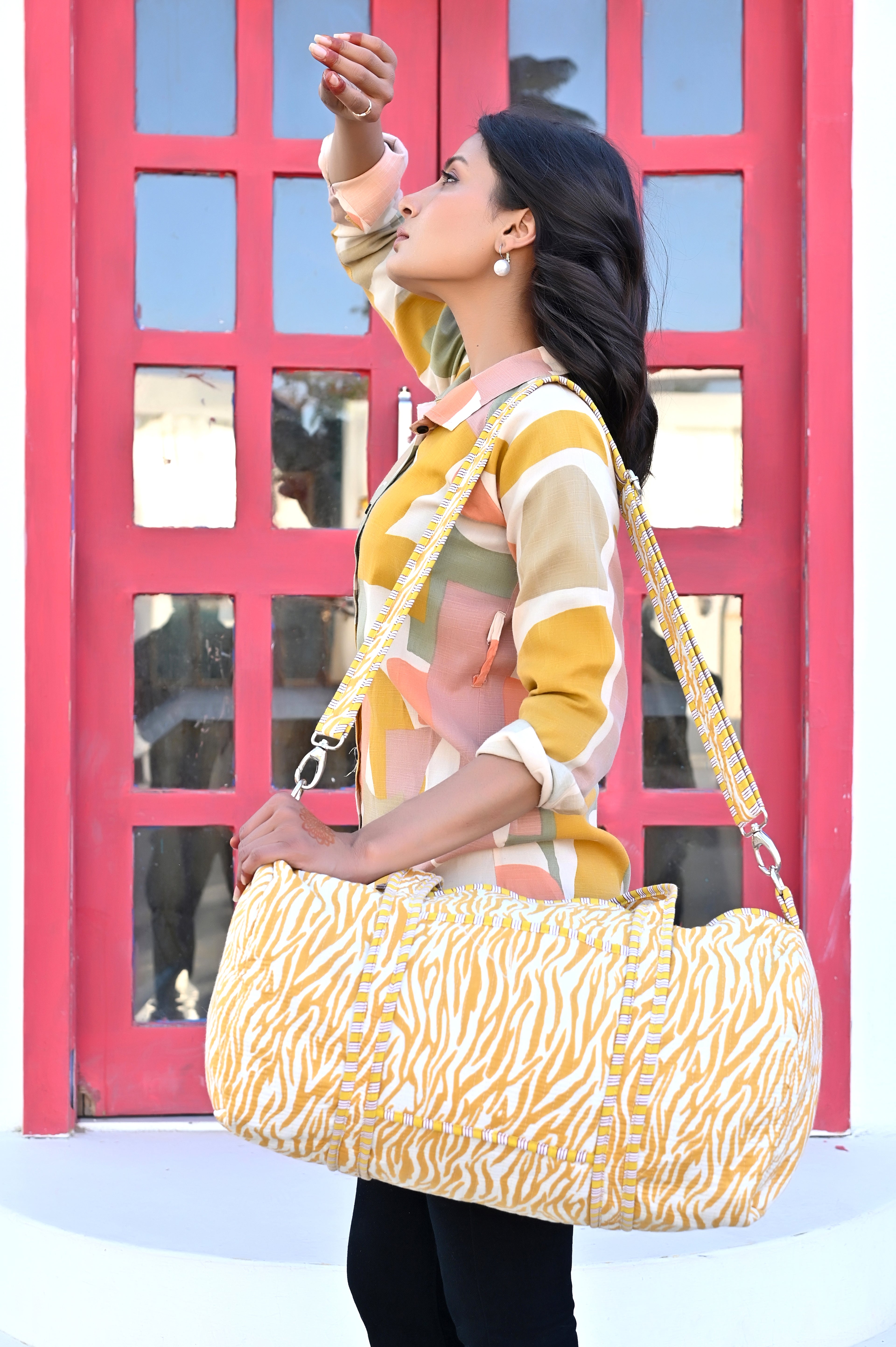 The Zebra Cotton Weekender