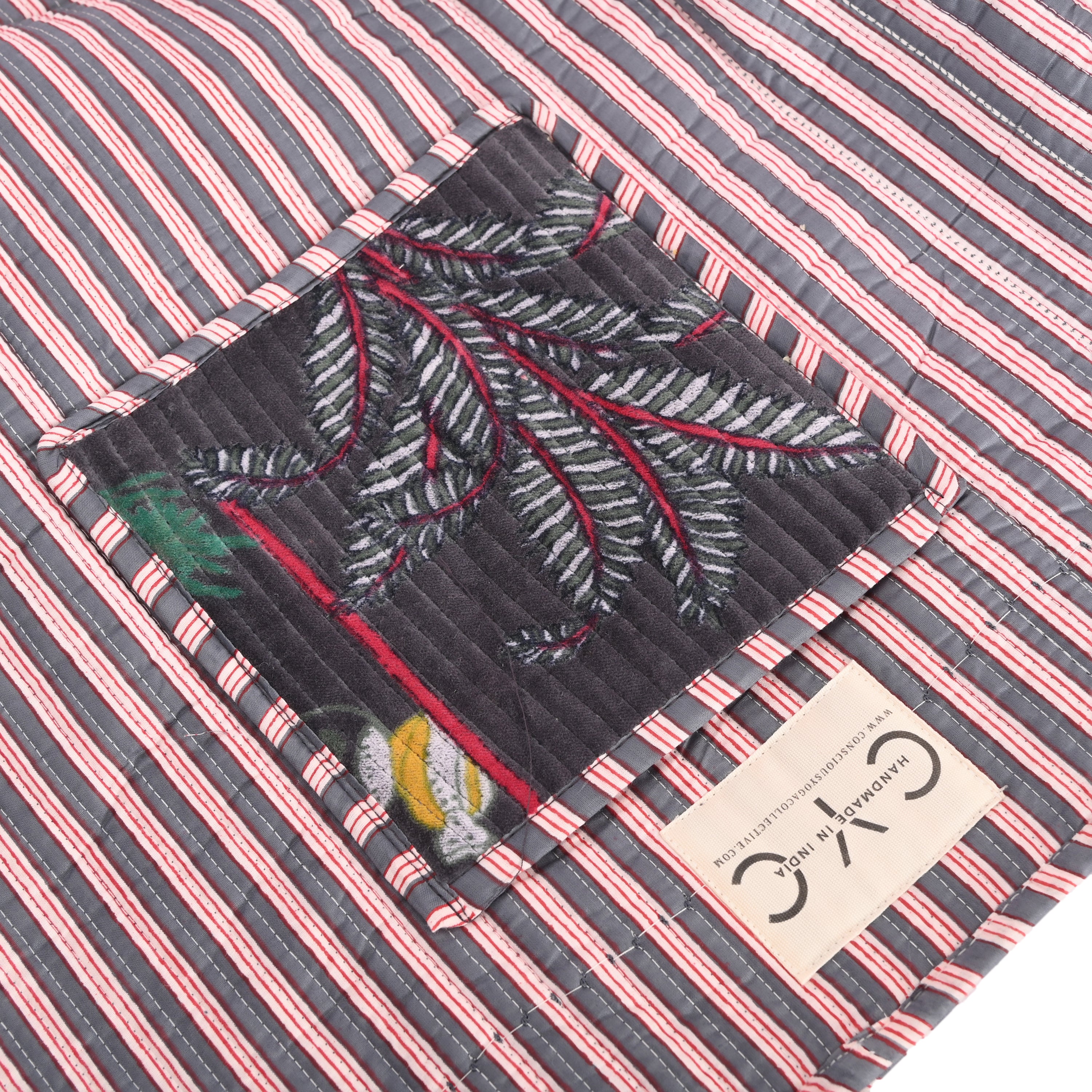 The Jungle Tote in Velvet