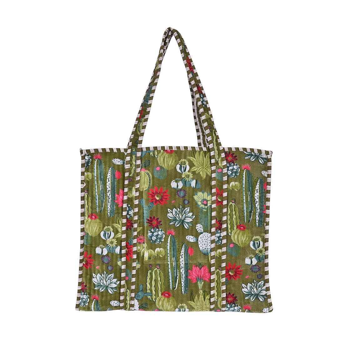 The Ultimate Velvet Cactus Tote