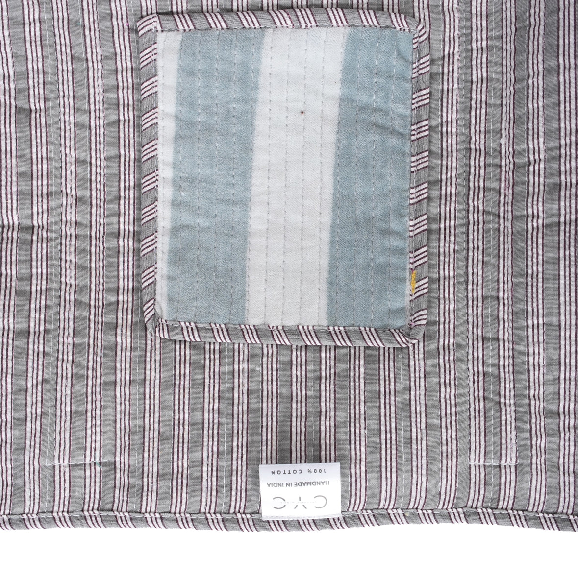 The Striped Velvet Tote