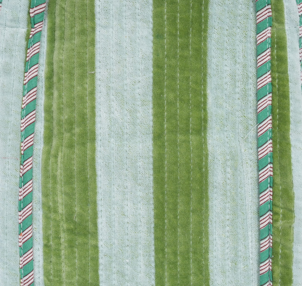 The Striped Velvet Tote