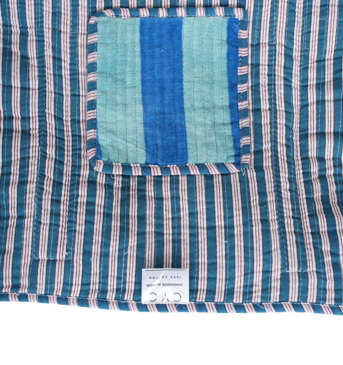 The Striped Velvet Tote