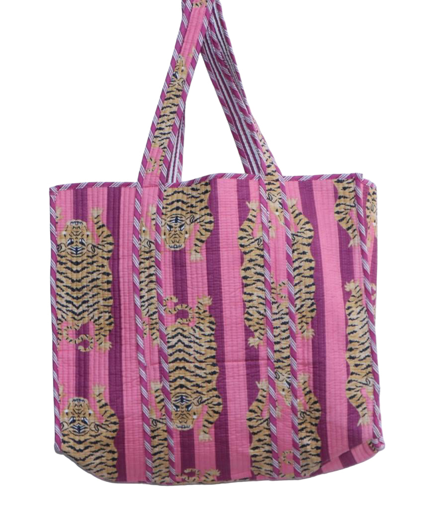 The Ultimate Tote in Tibetan Tiger