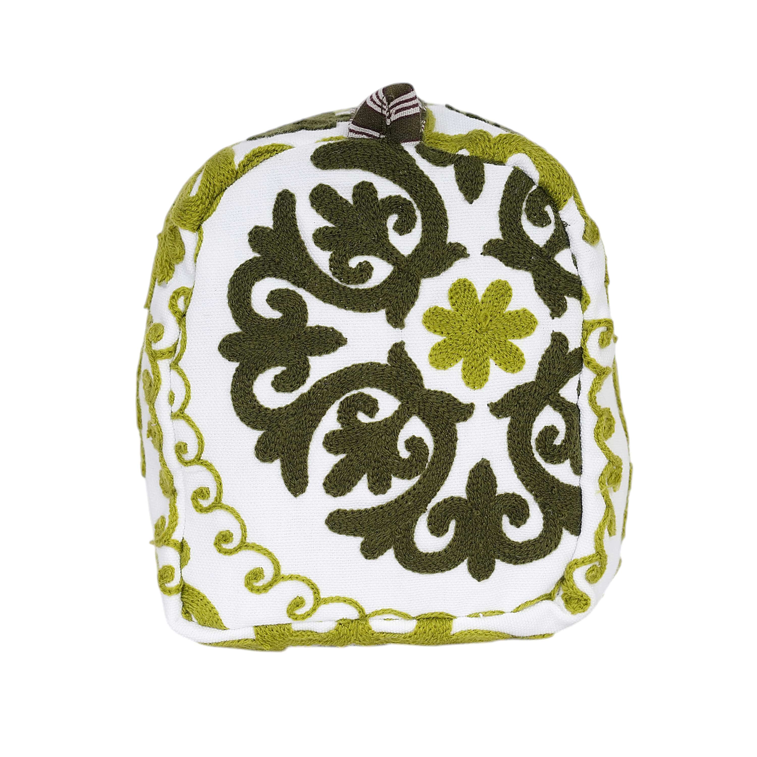 The Suzani Three Piece Travel Set — handmade hand block printed cotton travel pouch set, ethically made in Rajasthan, India