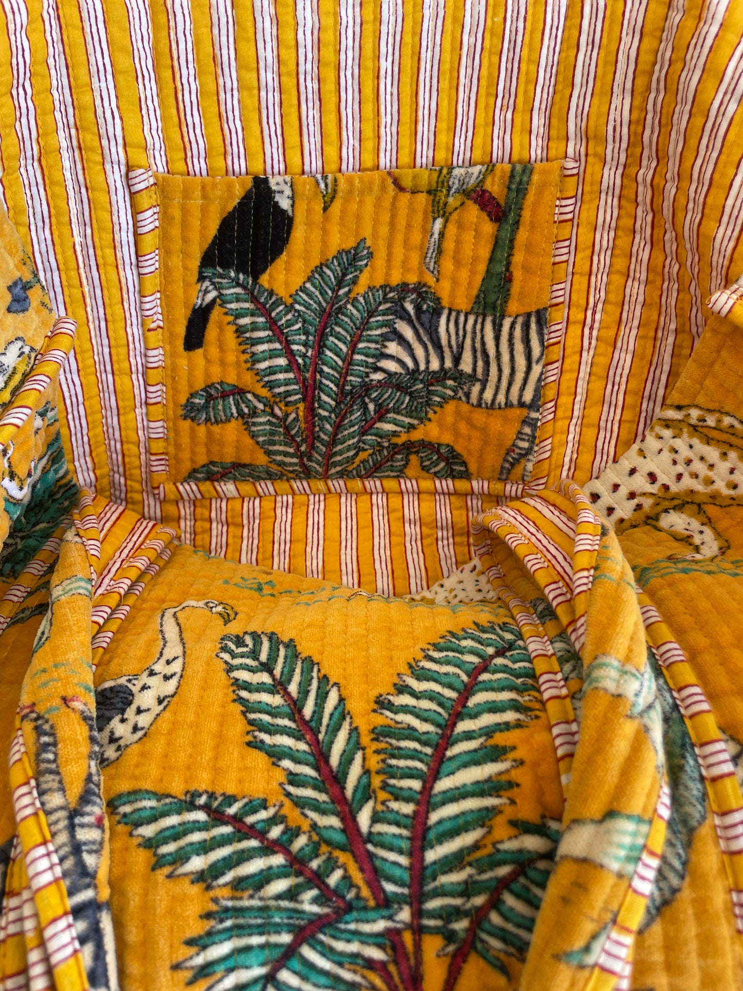 The Ultimate Velvet Jungle Tote