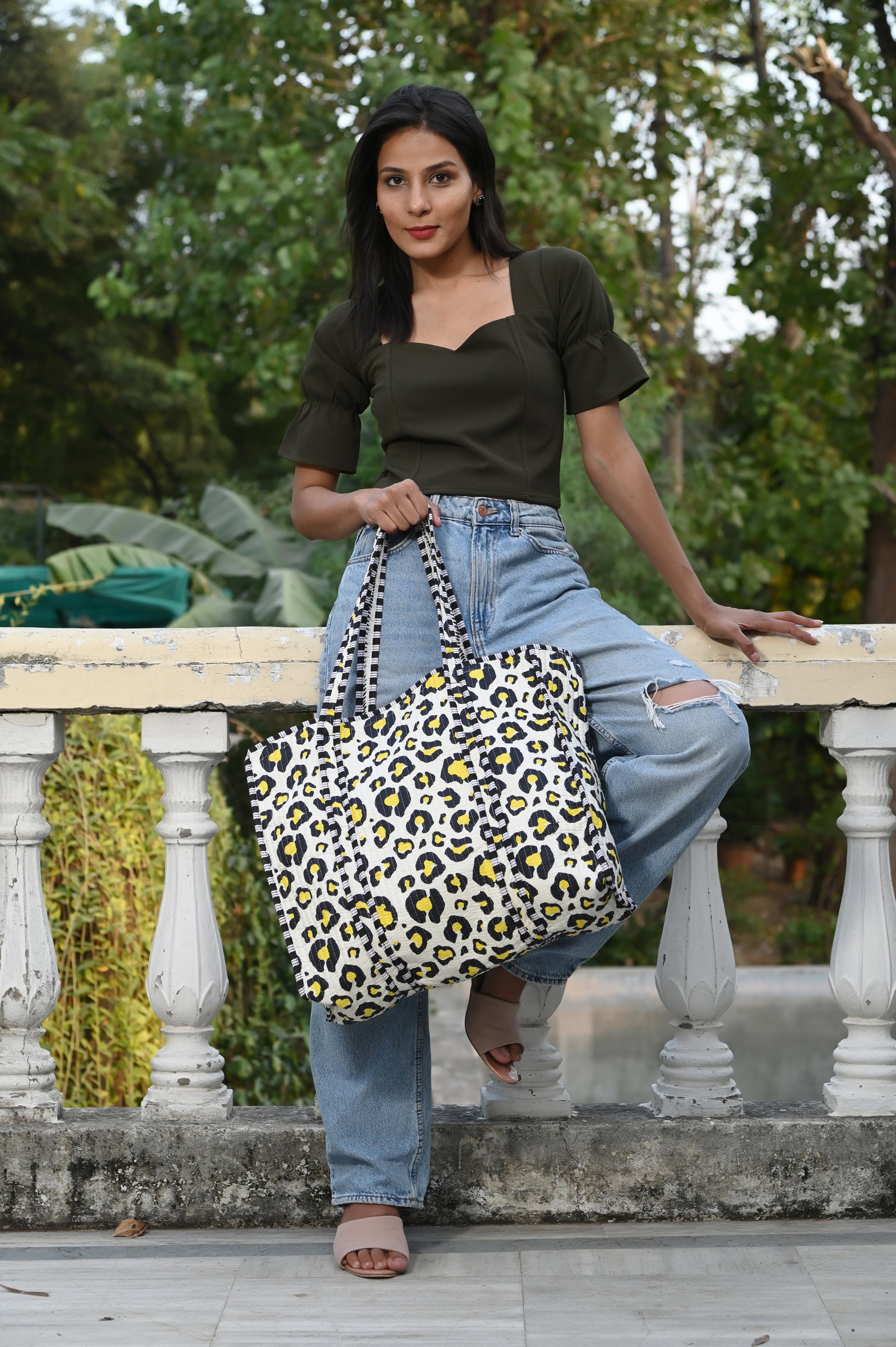 The Leopard Tote