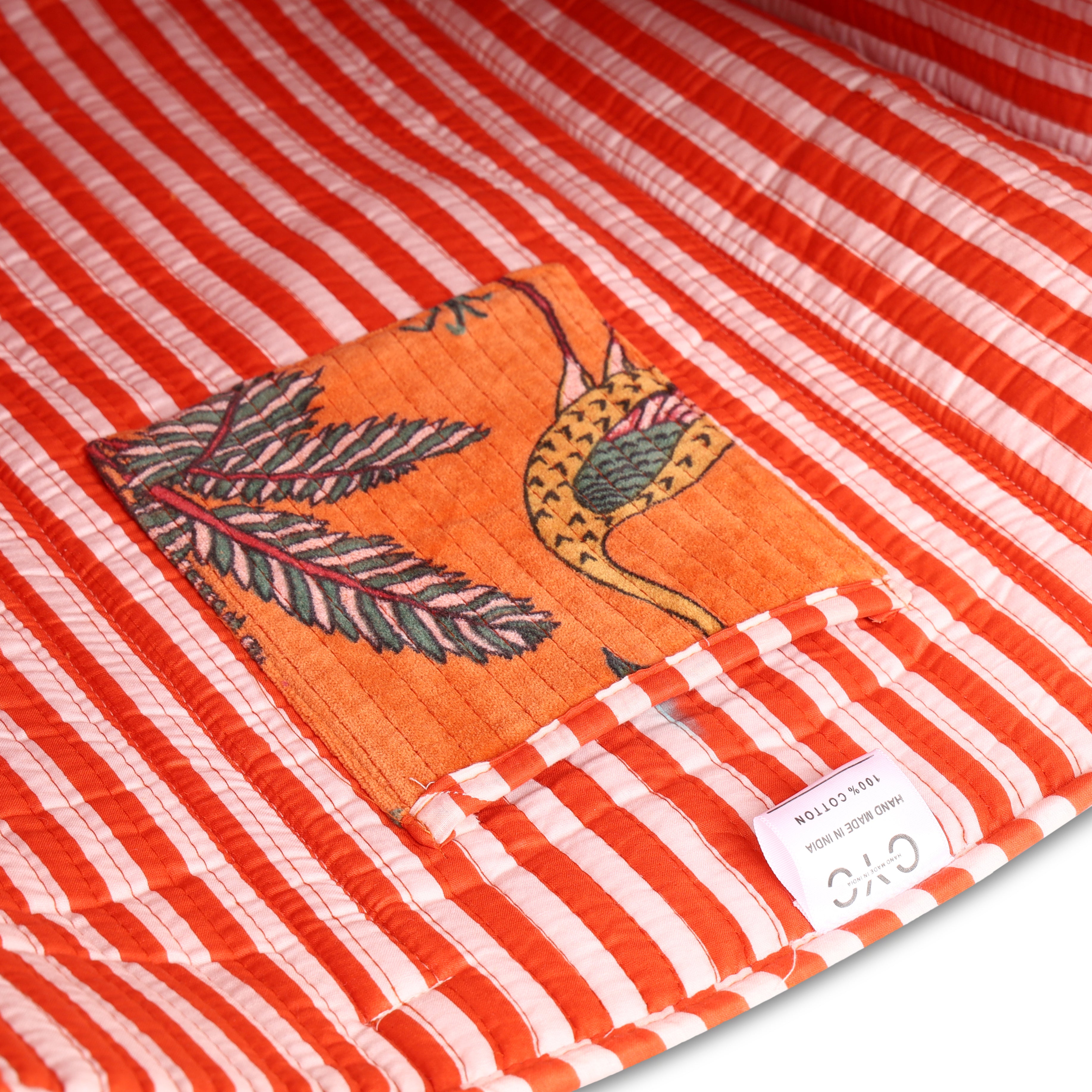 The Jungle Tote in Velvet